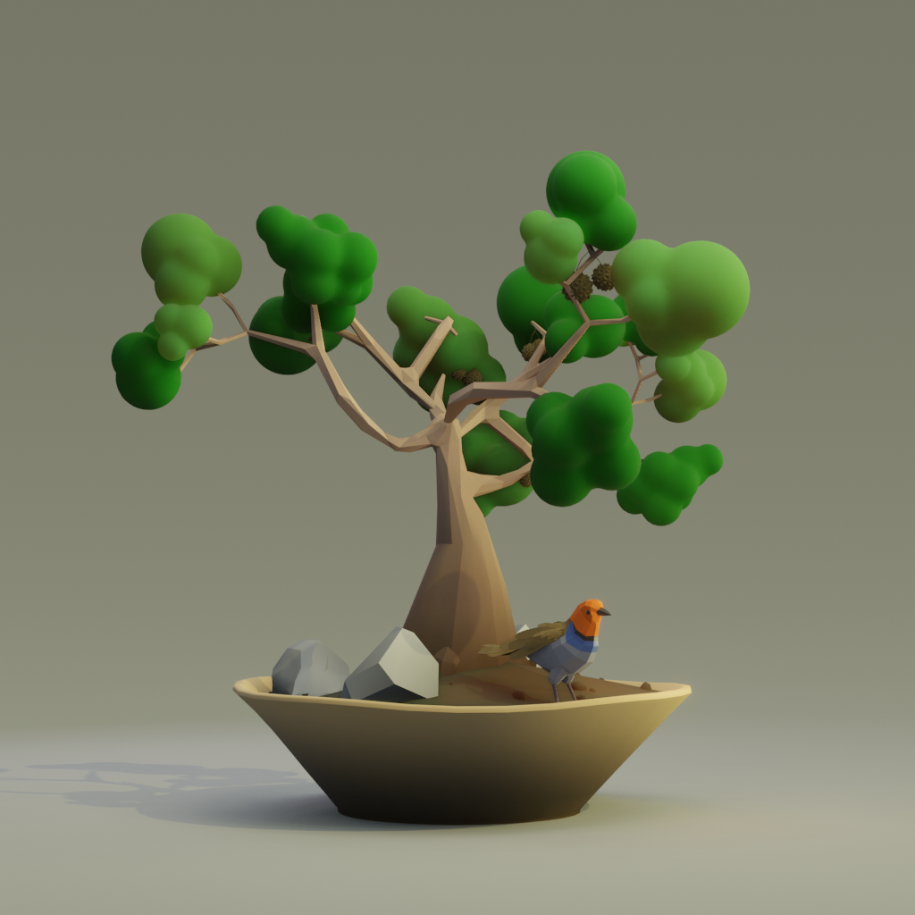 ZENFT Garden Society - Bonsai - Bonsai #120 - NFT # 120