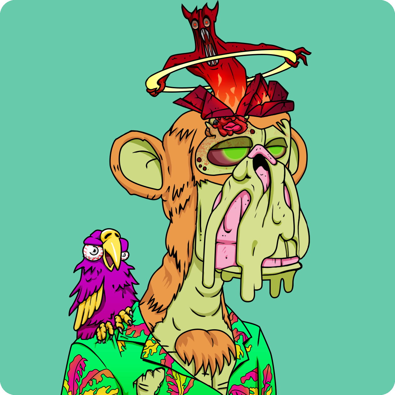 Yuga Labs - Mutant Ape Yacht Club - NFT # 25262