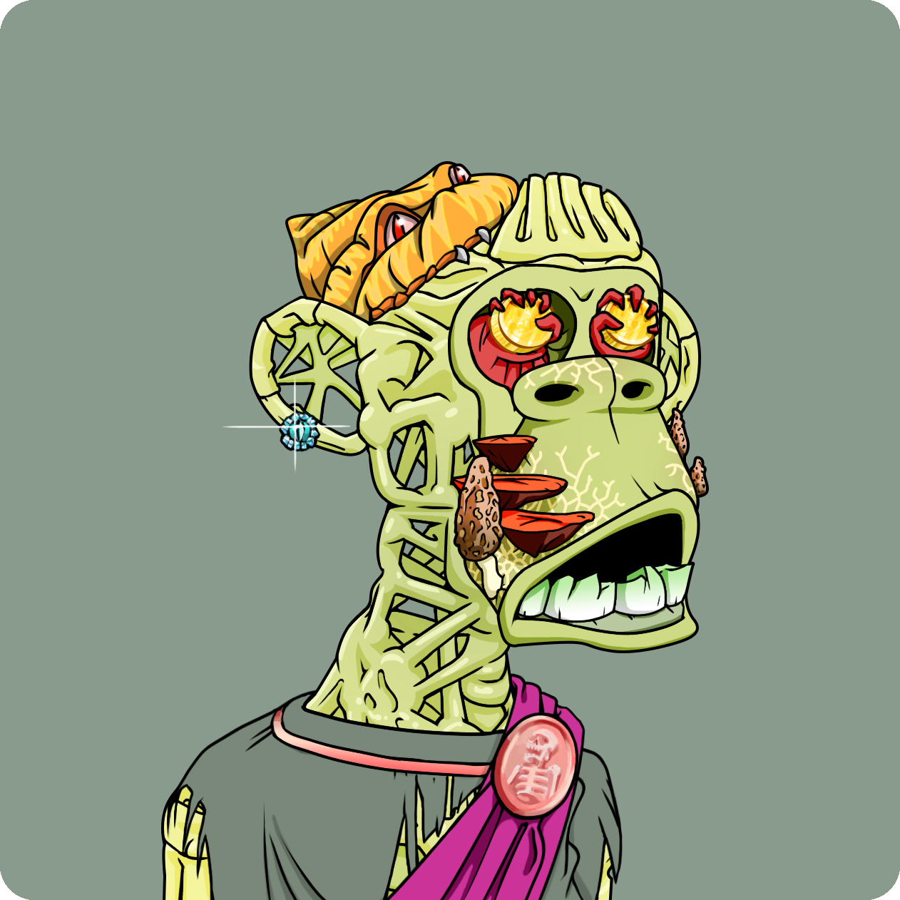 Yuga Labs - Mutant Ape Yacht Club - NFT # 5457