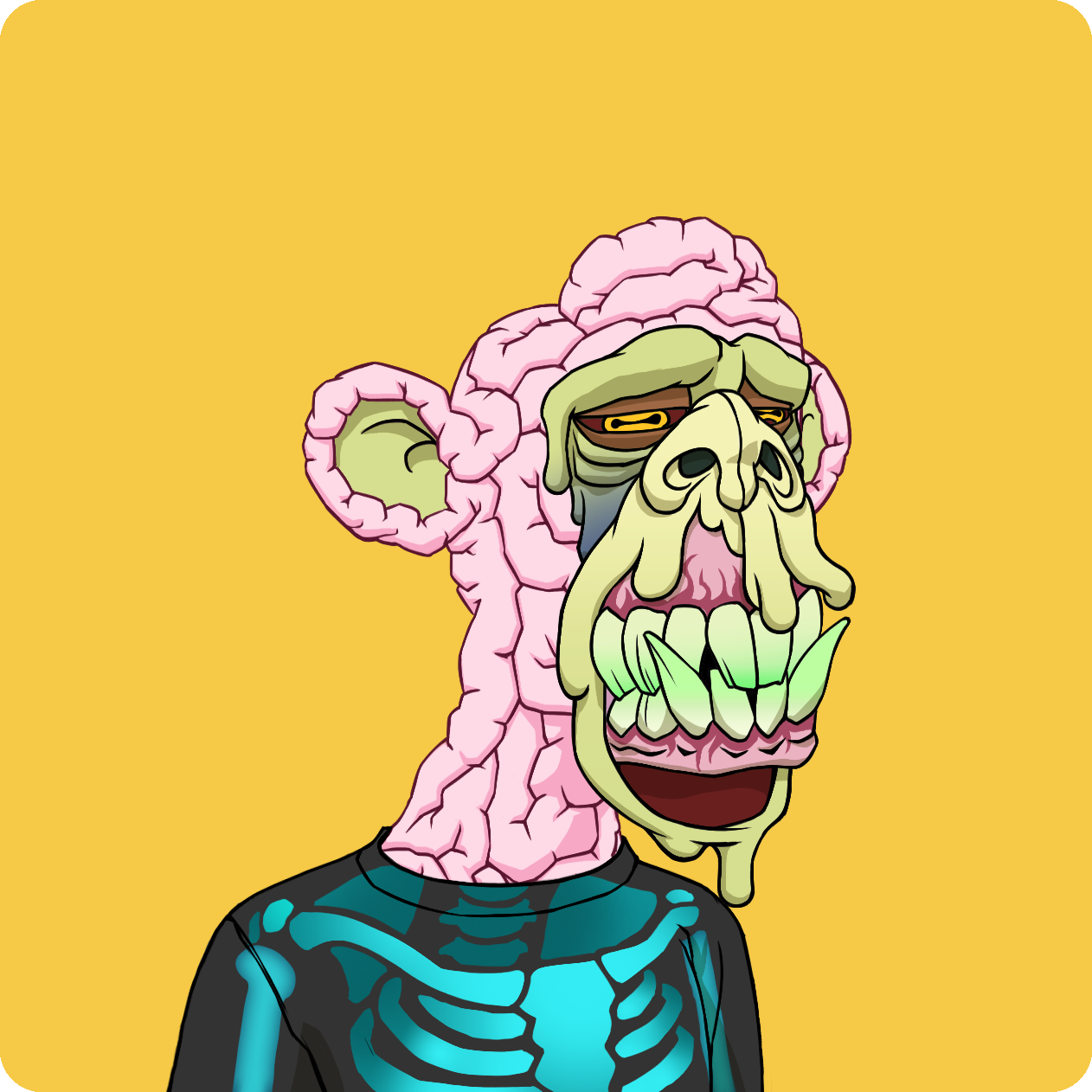 Yuga Labs - Mutant Ape Yacht Club - NFT # 25817