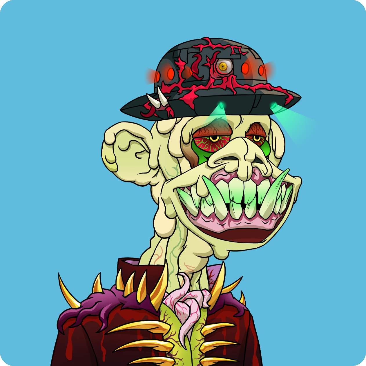 Yuga Labs - Mutant Ape Yacht Club - NFT # 10171