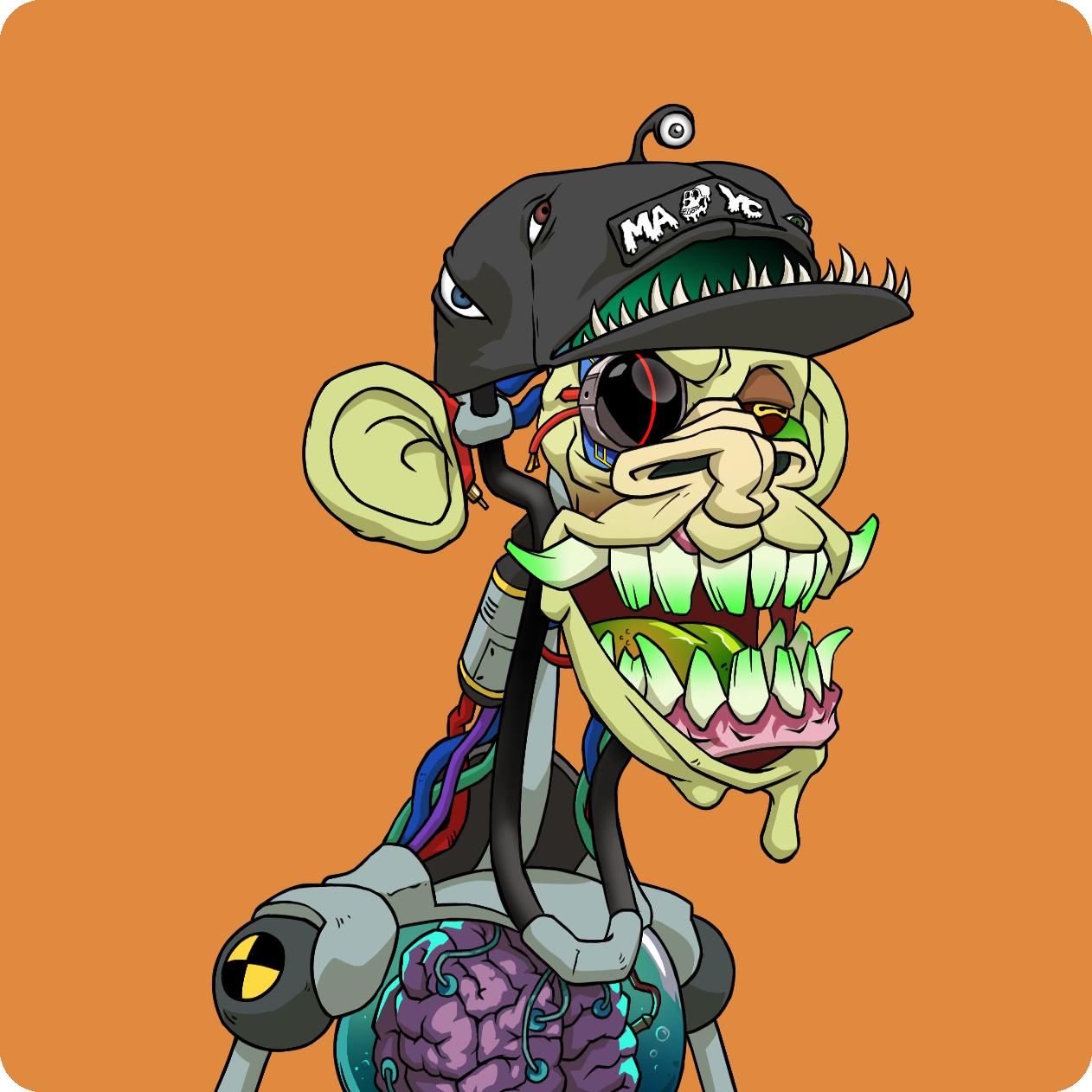 Yuga Labs - Mutant Ape Yacht Club - NFT # 9327