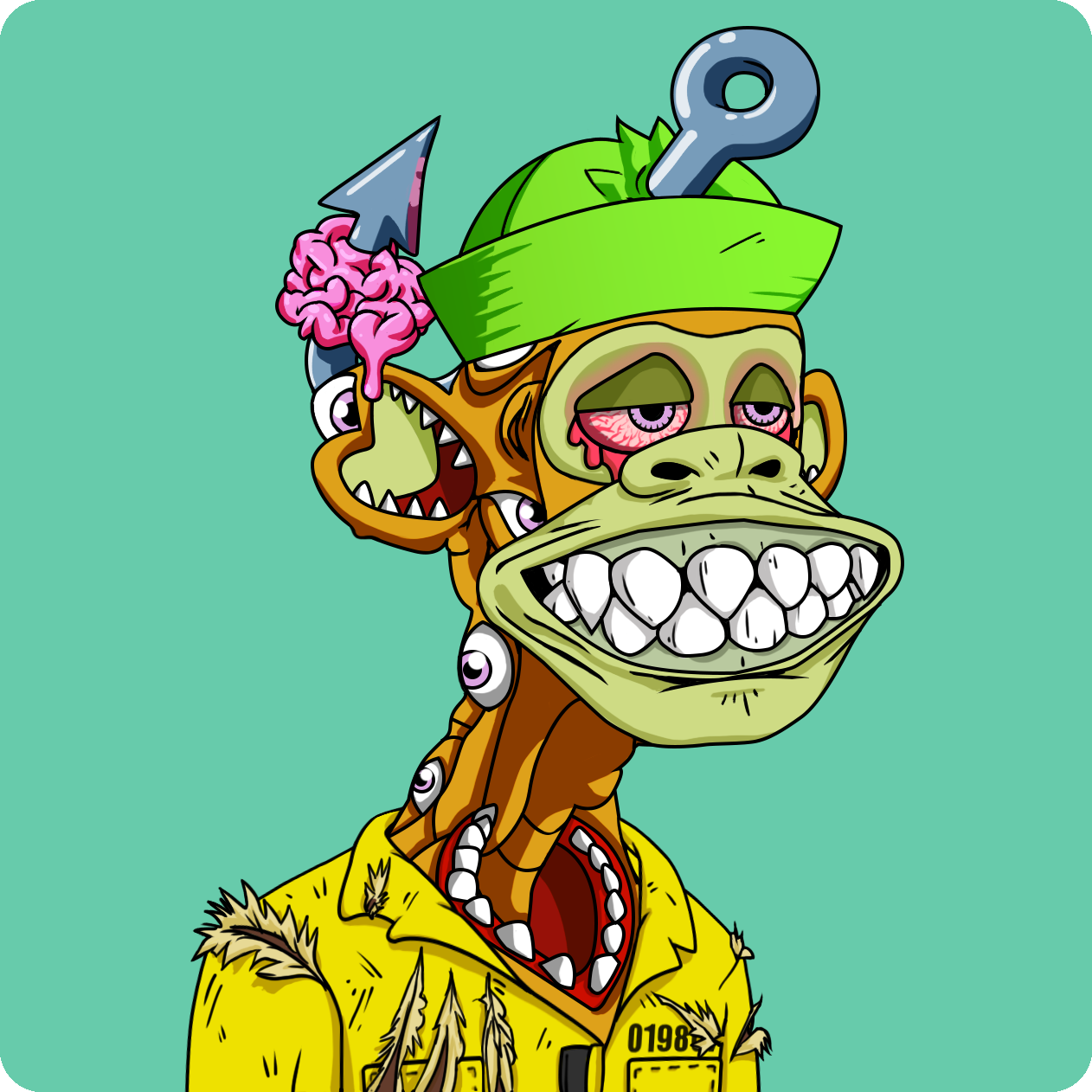 Yuga Labs - Mutant Ape Yacht Club - NFT # 2740