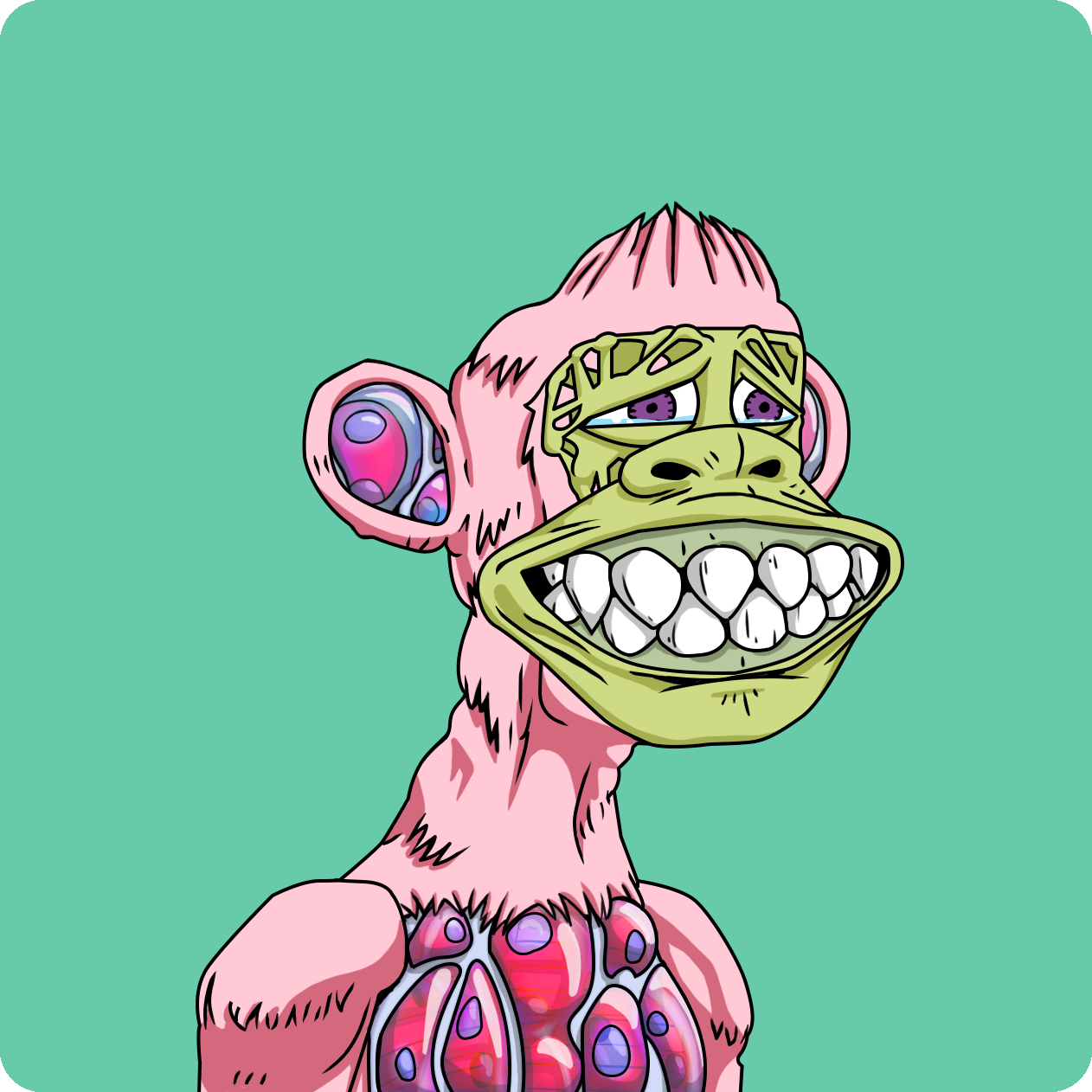 Yuga Labs - Mutant Ape Yacht Club - NFT # 16264