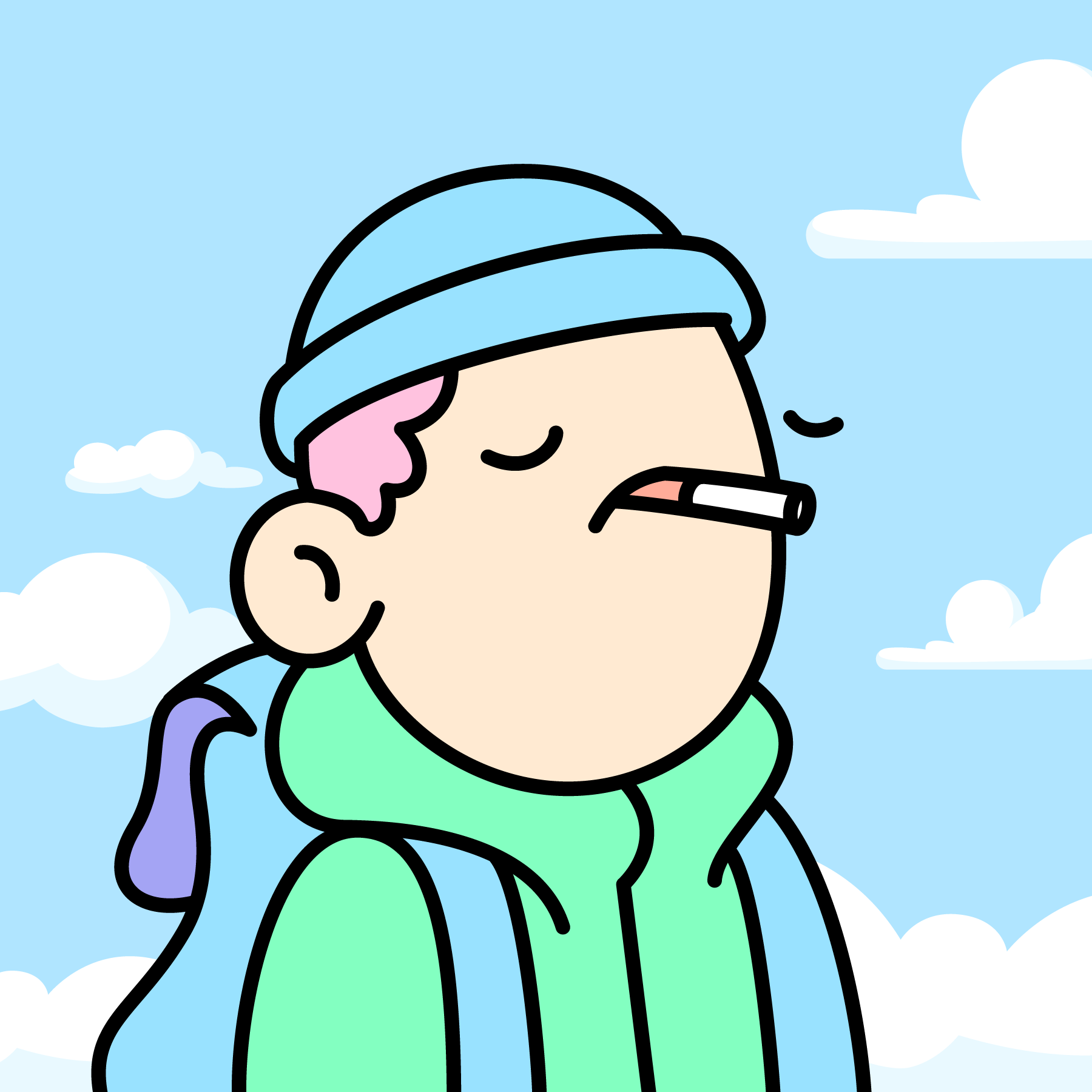 The Doodles Founders - Doodles - Doodle #7080 - NFT # 7080