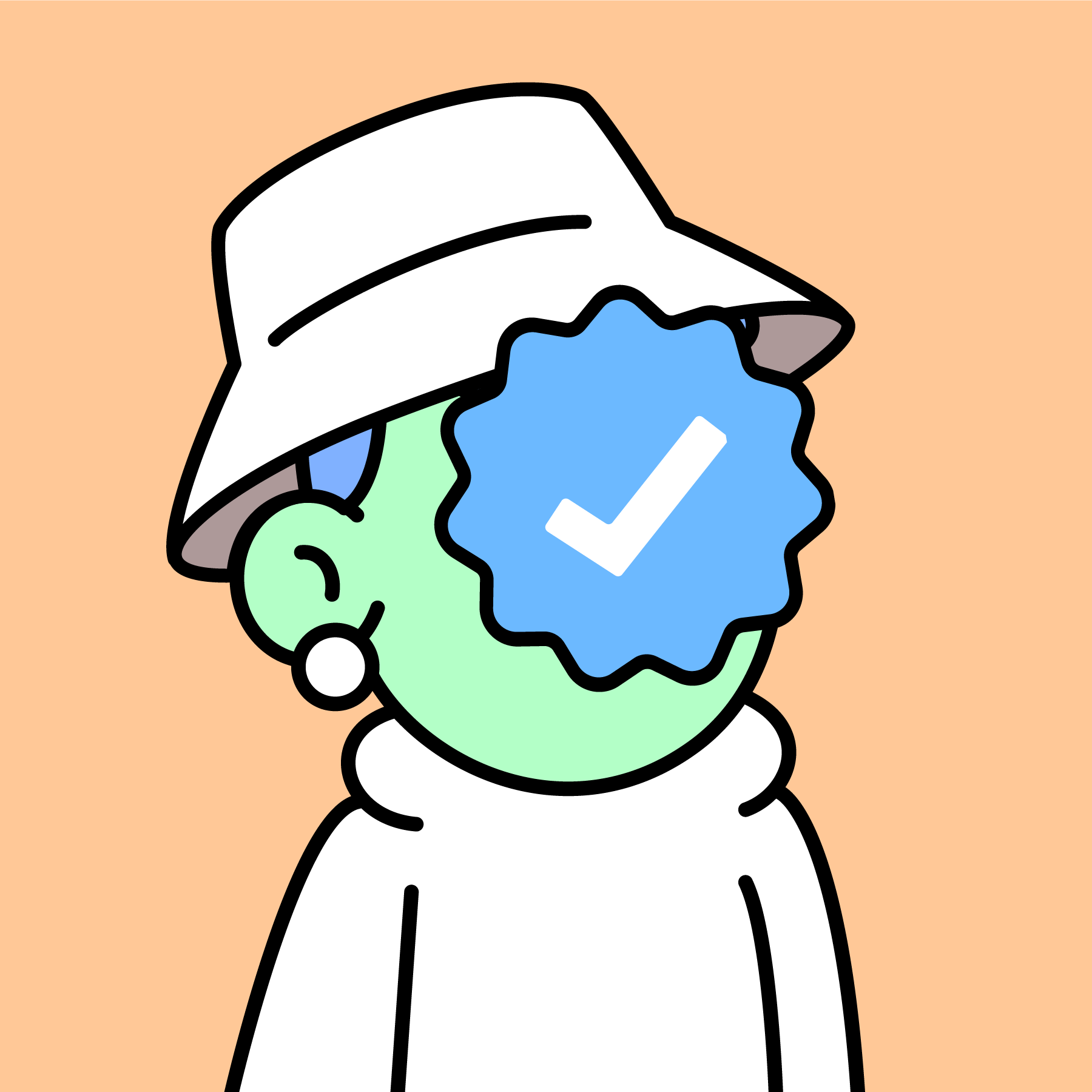 The Doodles Founders - Doodles - Doodle #7043 - NFT # 7043