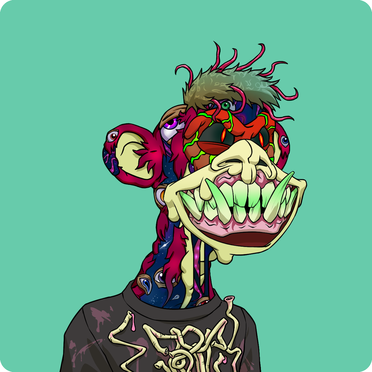 Yuga Labs - Mutant Ape Yacht Club - NFT # 12109