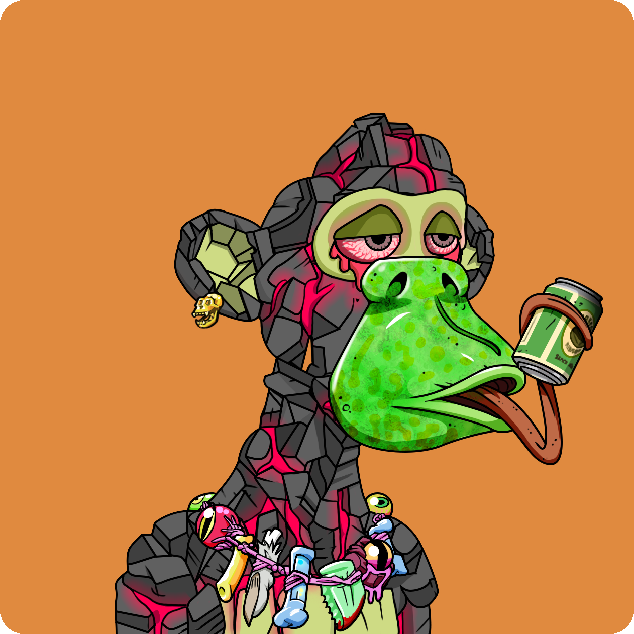 Yuga Labs - Mutant Ape Yacht Club - NFT # 21036