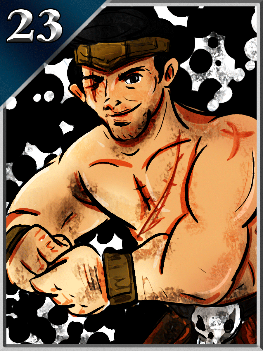 Curio Cards - Curio Cards - The Barbarian - NFT # 23