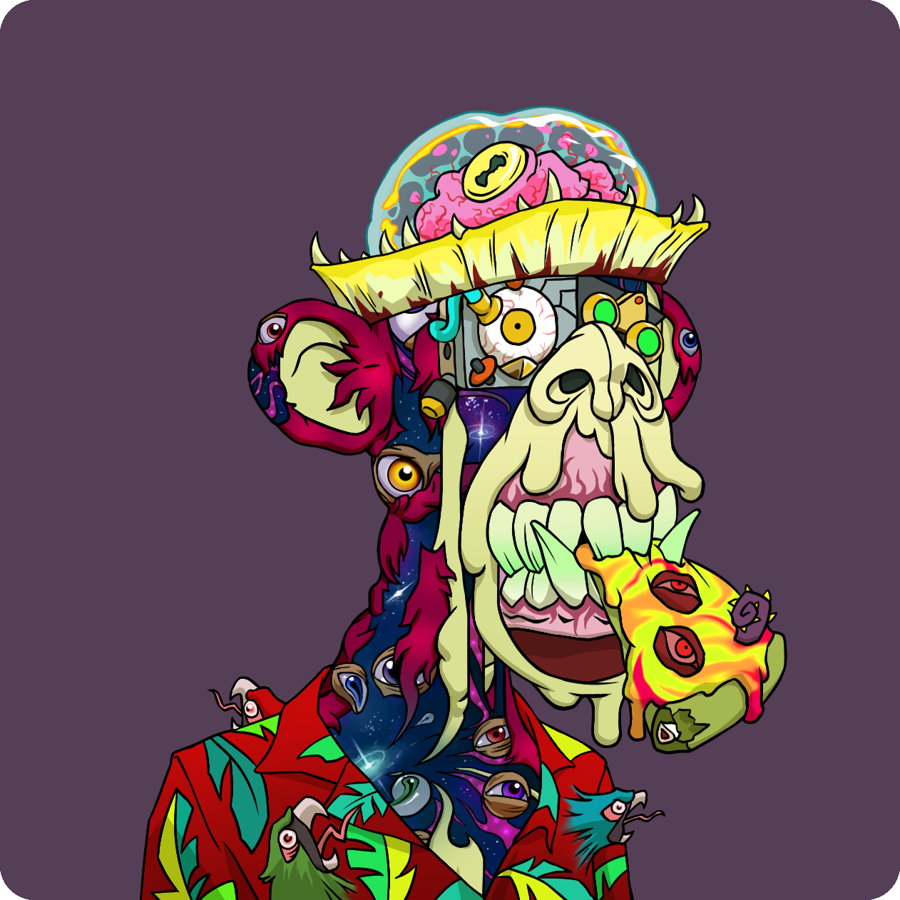 Yuga Labs - Mutant Ape Yacht Club - NFT # 24973