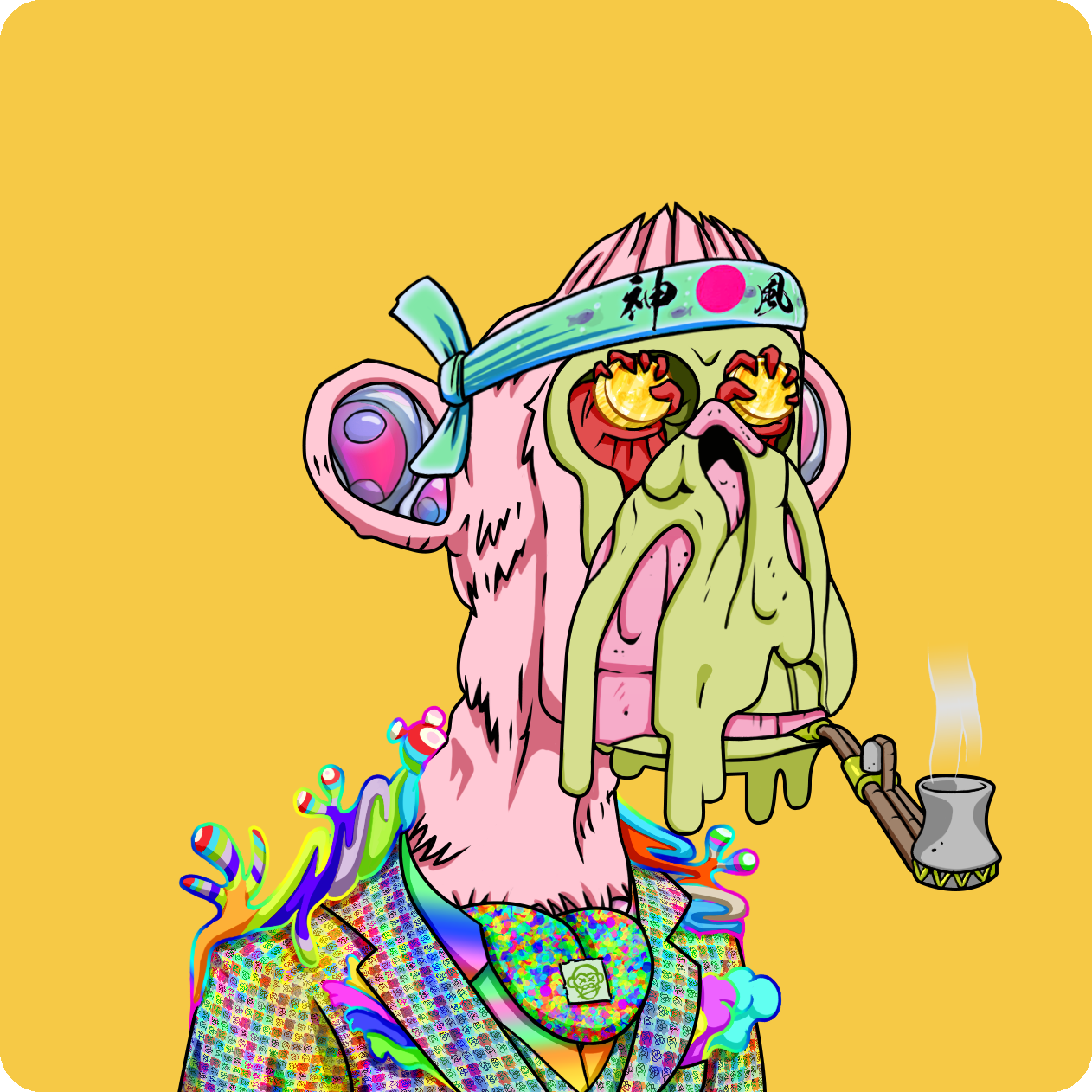 Yuga Labs - Mutant Ape Yacht Club - NFT # 3980