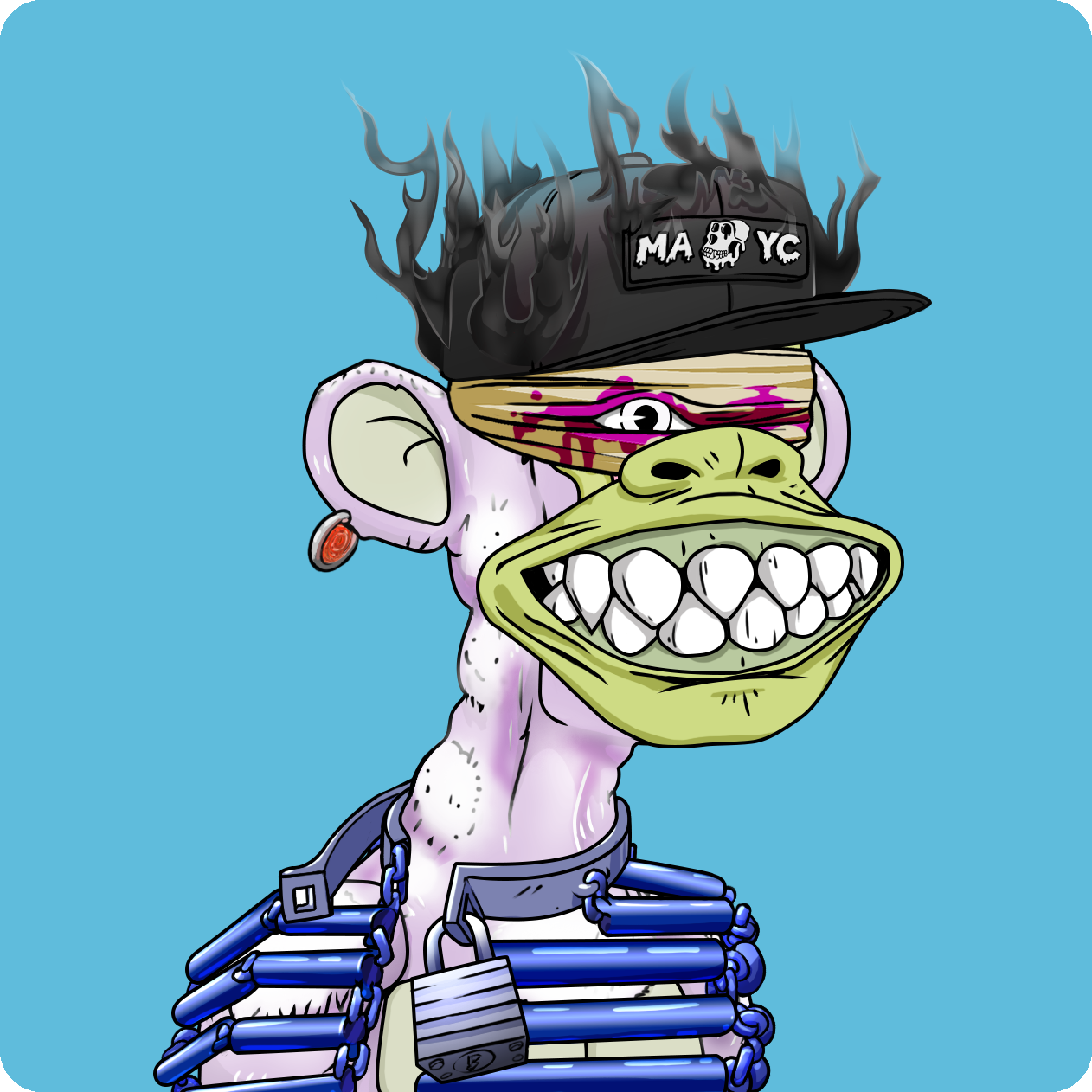 Yuga Labs - Mutant Ape Yacht Club - NFT # 14862