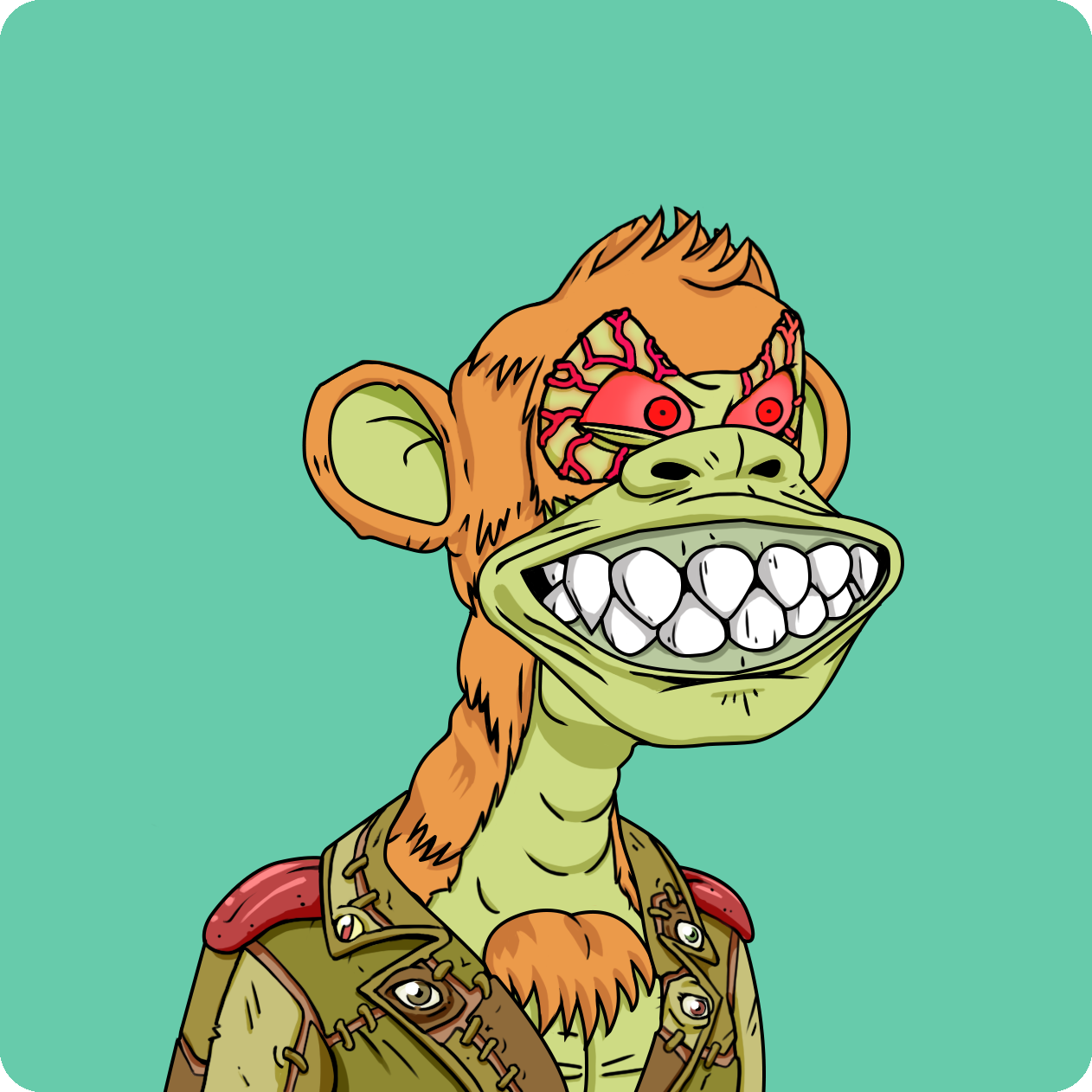 Yuga Labs - Mutant Ape Yacht Club - NFT # 3972