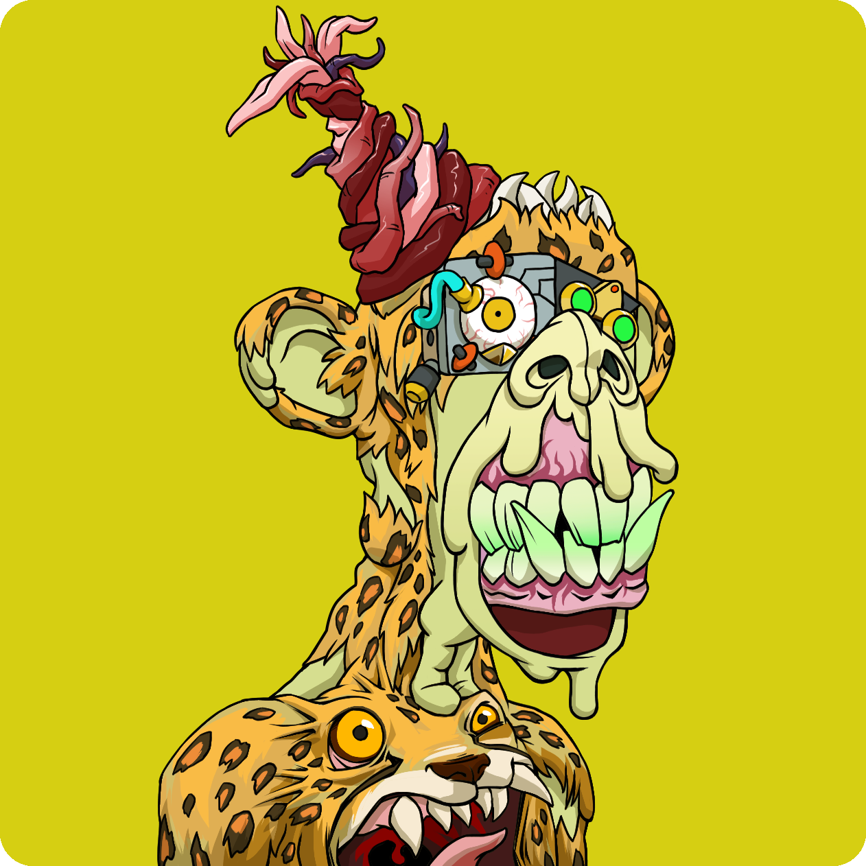 Yuga Labs - Mutant Ape Yacht Club - NFT # 21173