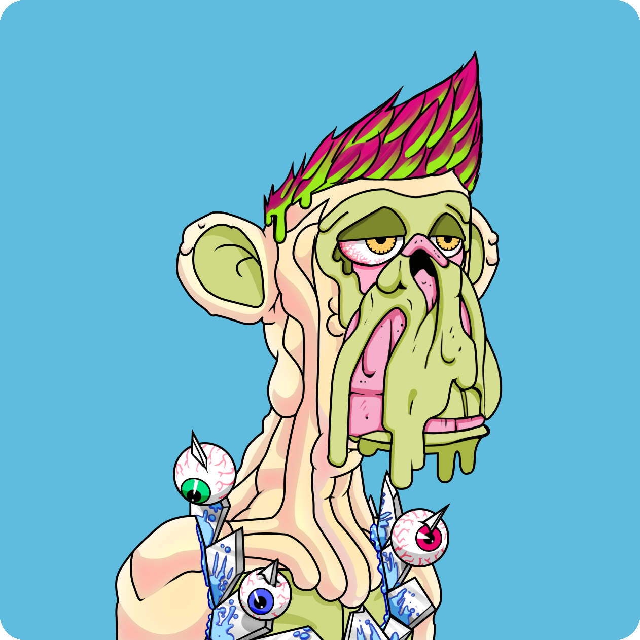 Yuga Labs - Mutant Ape Yacht Club - NFT # 12344