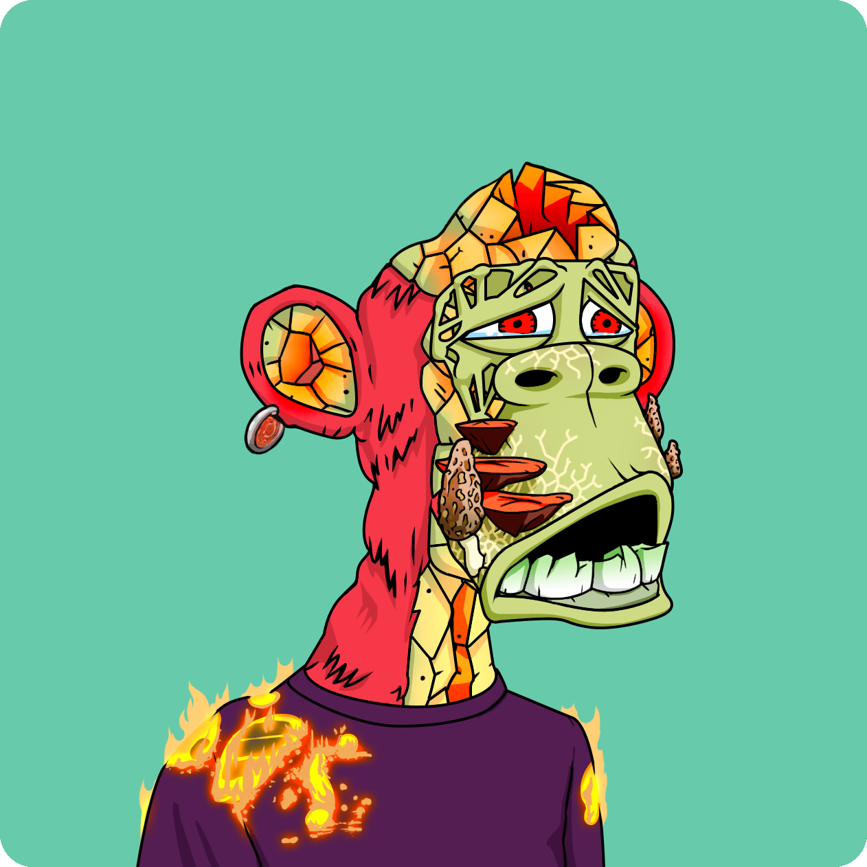 Yuga Labs - Mutant Ape Yacht Club - NFT # 9141