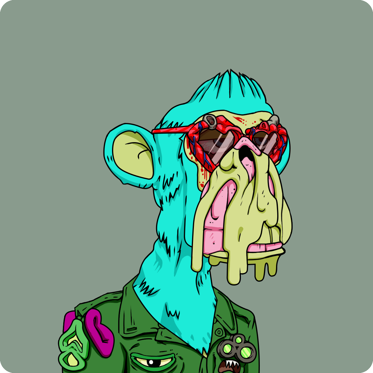 Yuga Labs - Mutant Ape Yacht Club - NFT # 18210