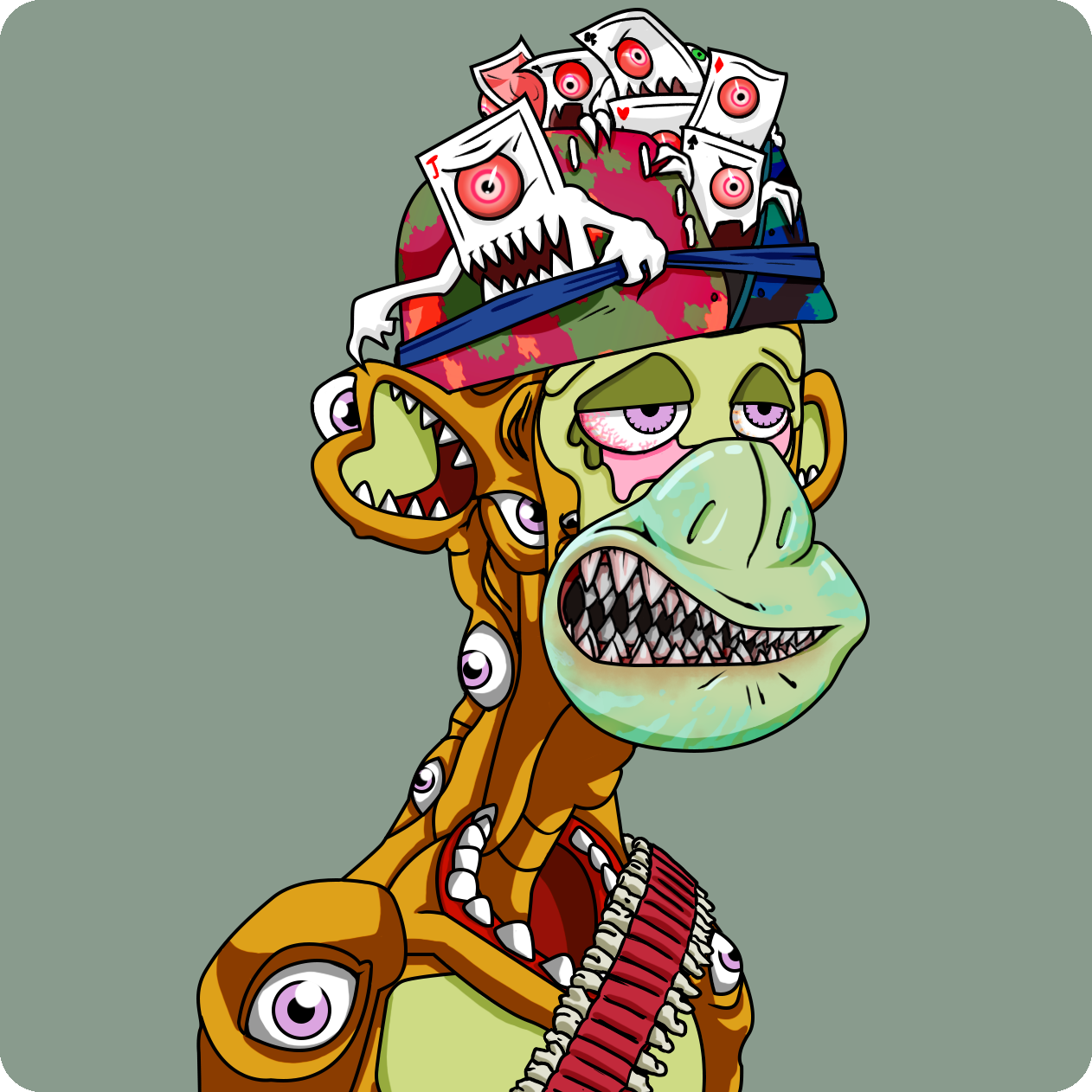 Yuga Labs - Mutant Ape Yacht Club - NFT # 22078