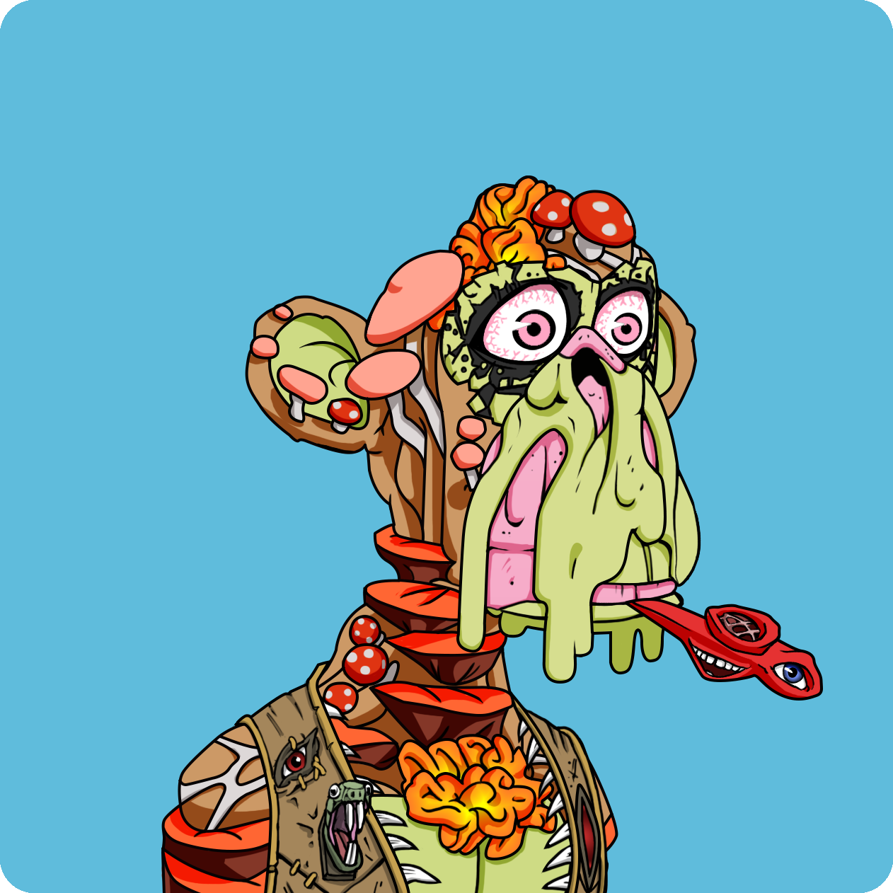 Yuga Labs - Mutant Ape Yacht Club - NFT # 2680