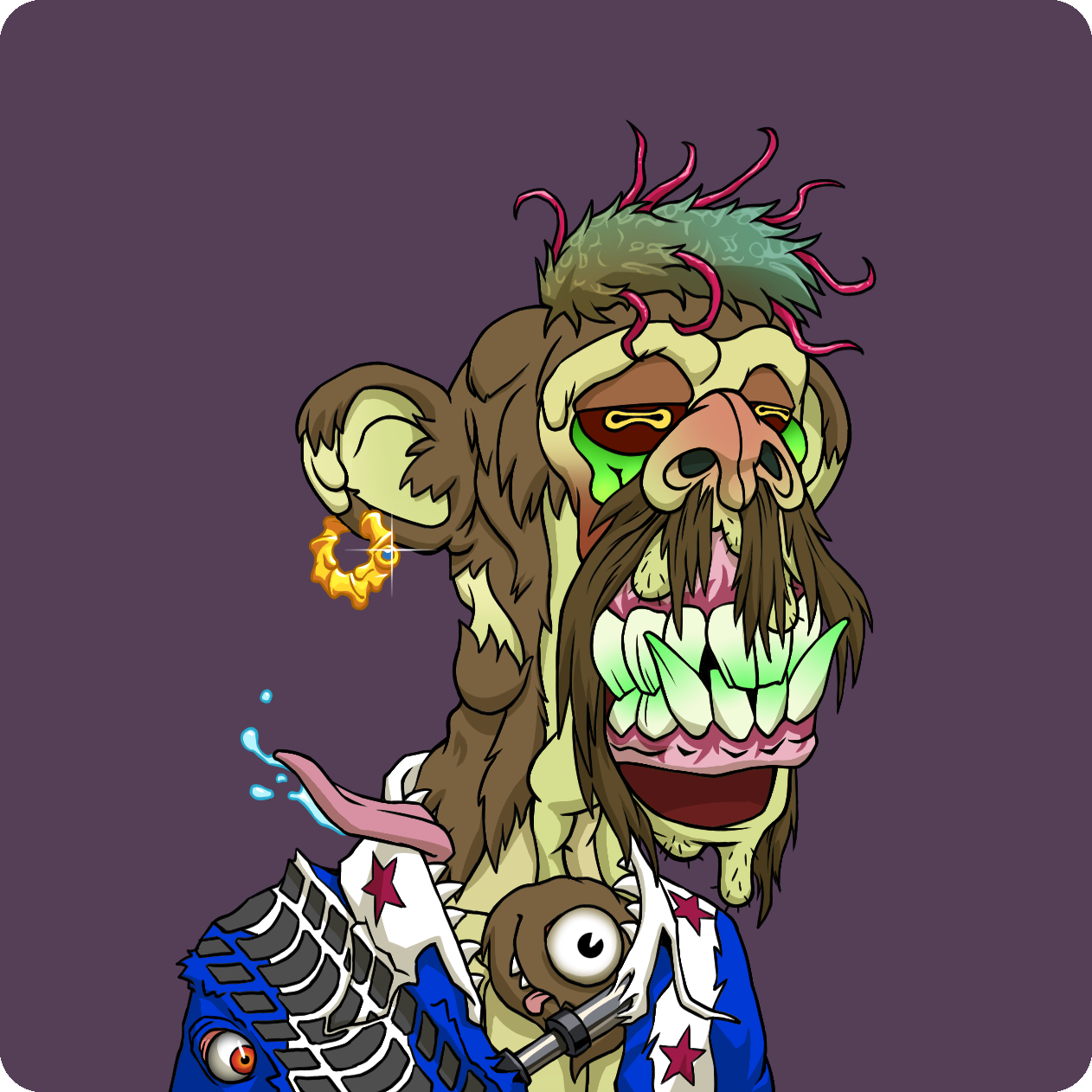 Yuga Labs - Mutant Ape Yacht Club - NFT # 4238