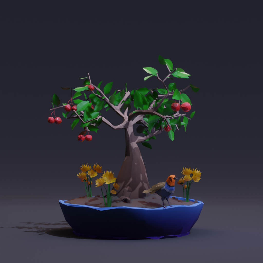 ZENFT Garden Society - Bonsai - Bonsai #8257 - NFT # 8257