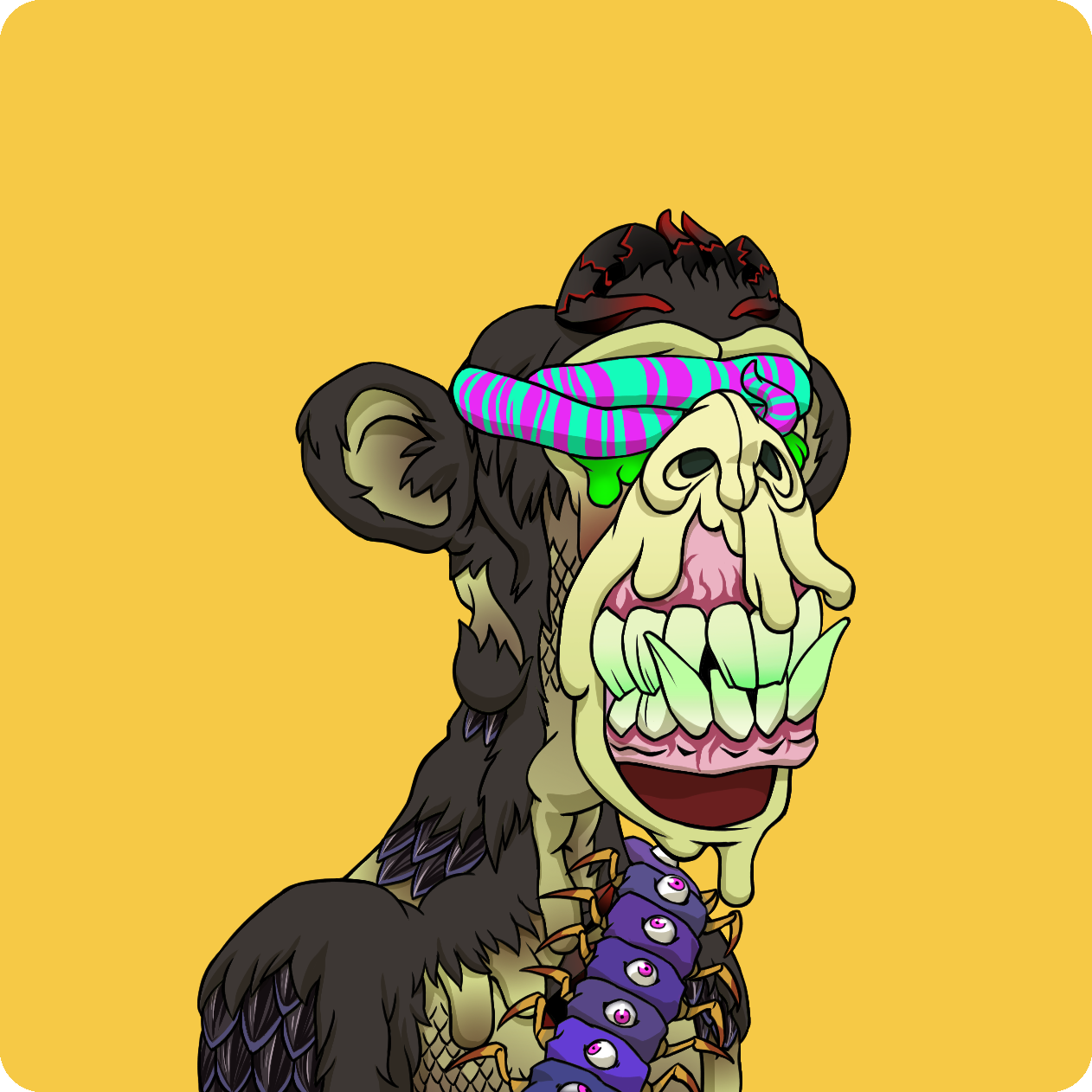 Yuga Labs - Mutant Ape Yacht Club - NFT # 1745