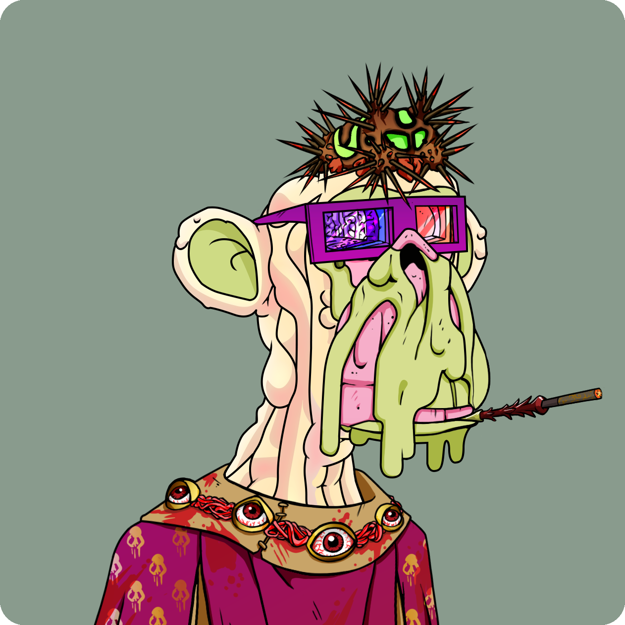 Yuga Labs - Mutant Ape Yacht Club - NFT # 21656