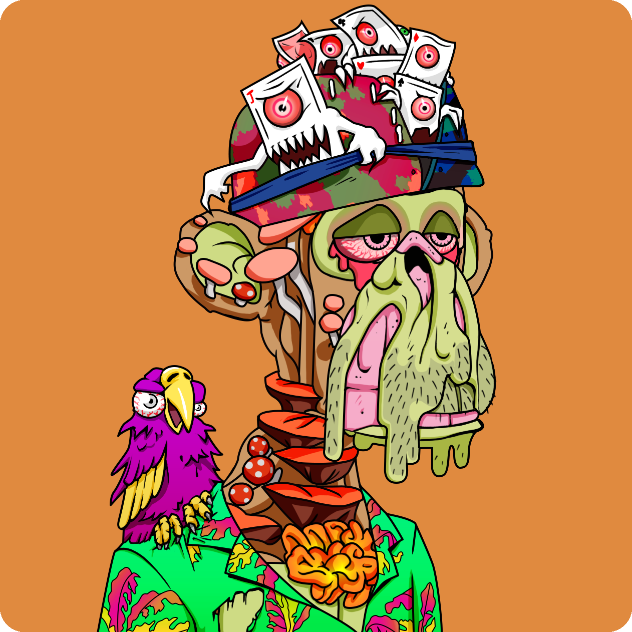 Yuga Labs - Mutant Ape Yacht Club - NFT # 19496