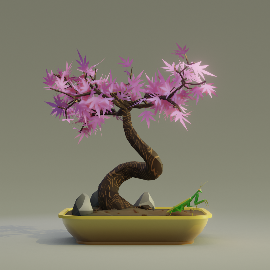 ZENFT Garden Society - Bonsai - Bonsai #129 - NFT # 129