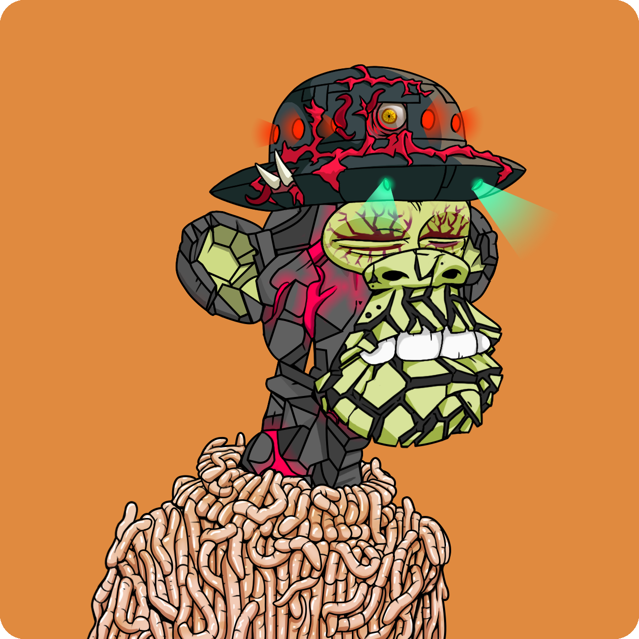 Yuga Labs - Mutant Ape Yacht Club - NFT # 3896