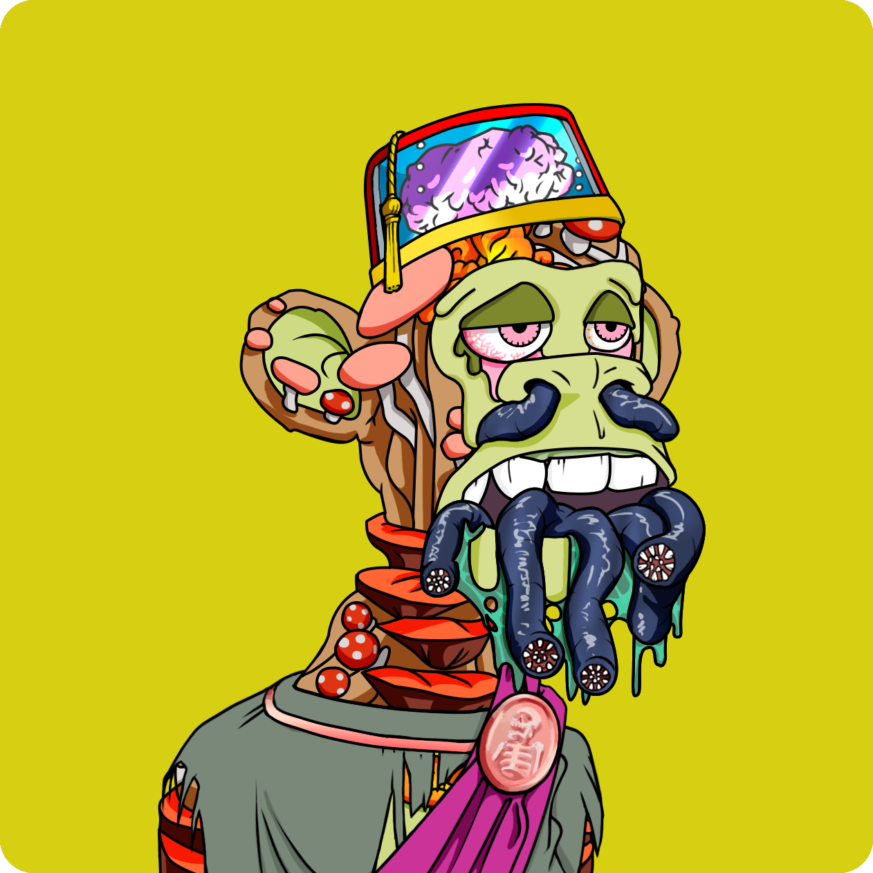 Yuga Labs - Mutant Ape Yacht Club - NFT # 1318