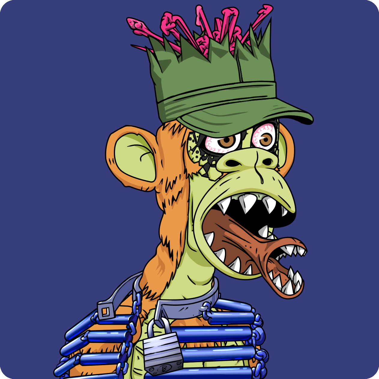 Yuga Labs - Mutant Ape Yacht Club - NFT # 28018