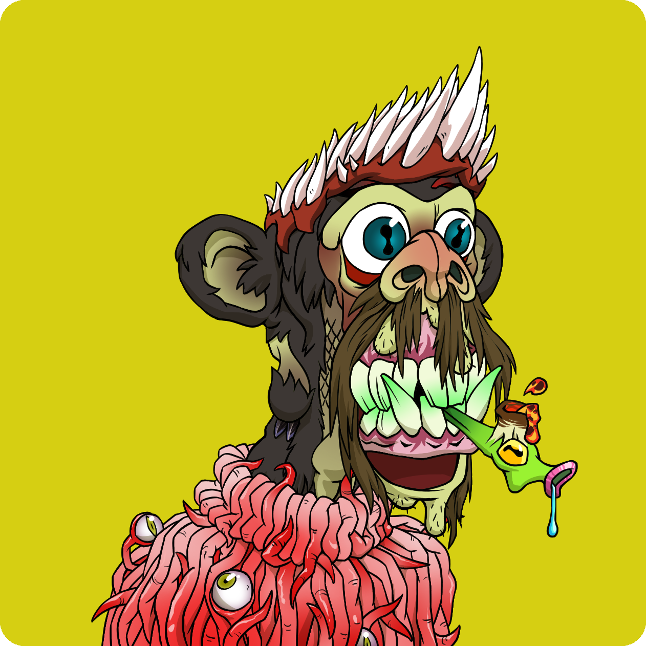 Yuga Labs - Mutant Ape Yacht Club - NFT # 17523