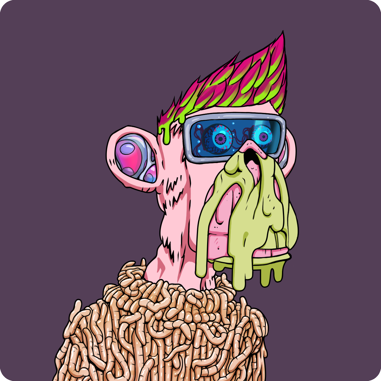 Yuga Labs - Mutant Ape Yacht Club - NFT # 5086