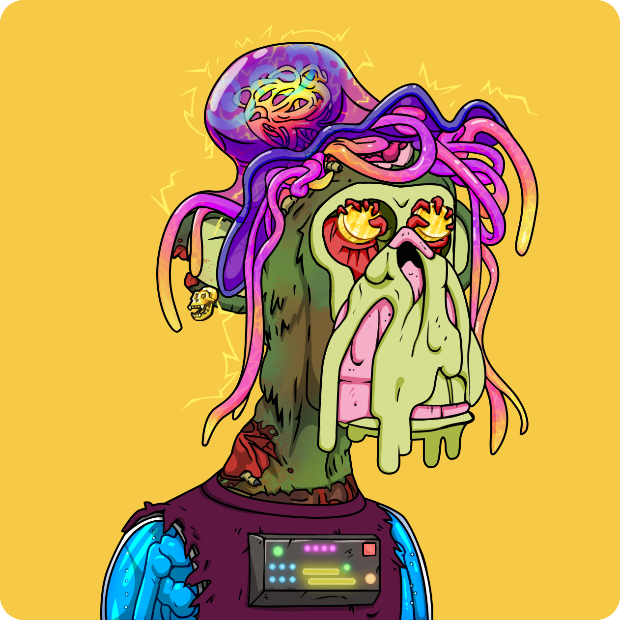 Yuga Labs - Mutant Ape Yacht Club - NFT # 15580