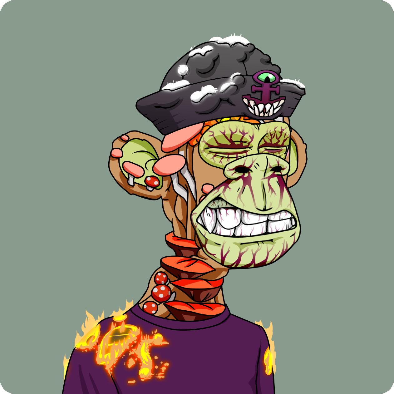 Yuga Labs - Mutant Ape Yacht Club - NFT # 3260