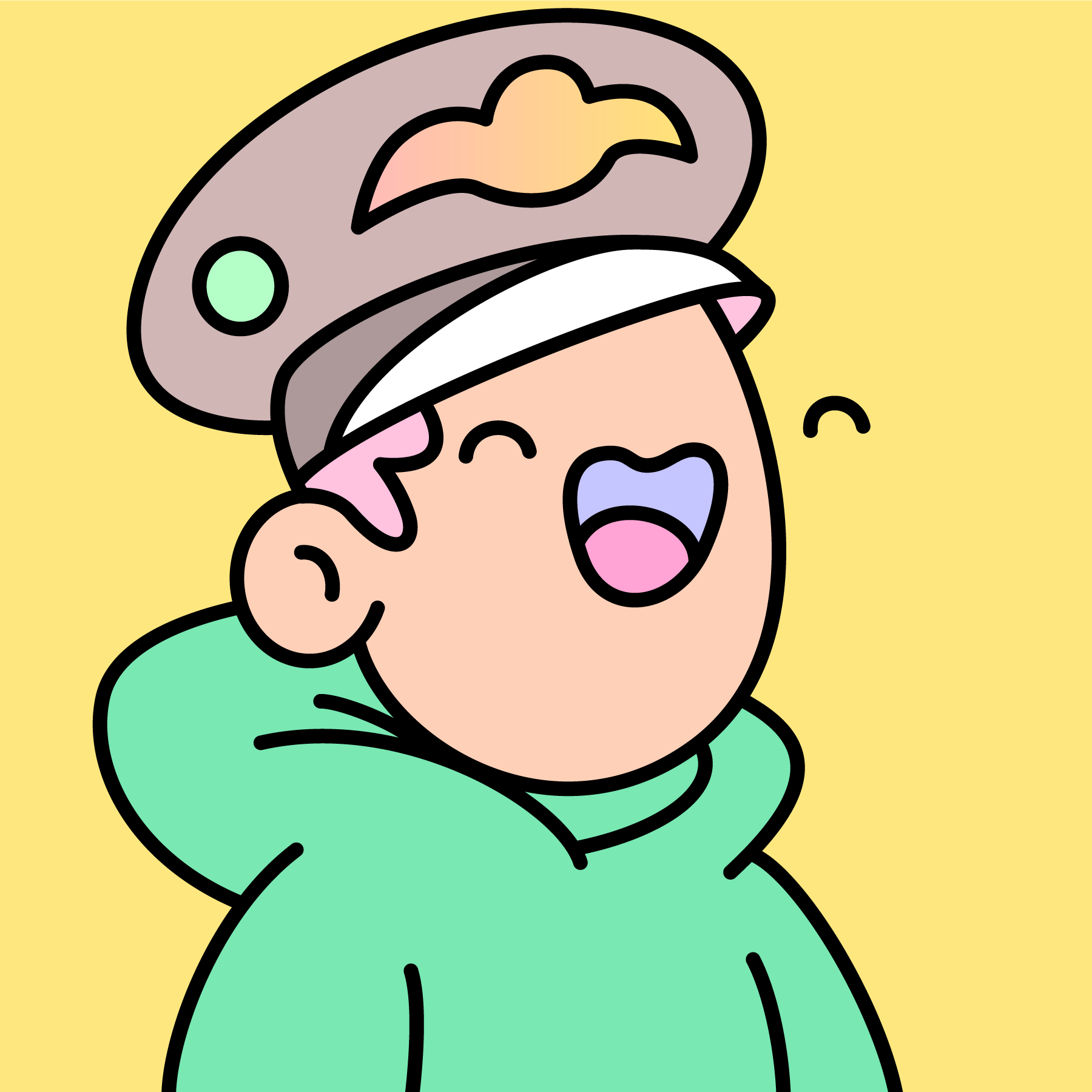 The Doodles Founders - Doodles - Doodle #9318 - NFT # 9318