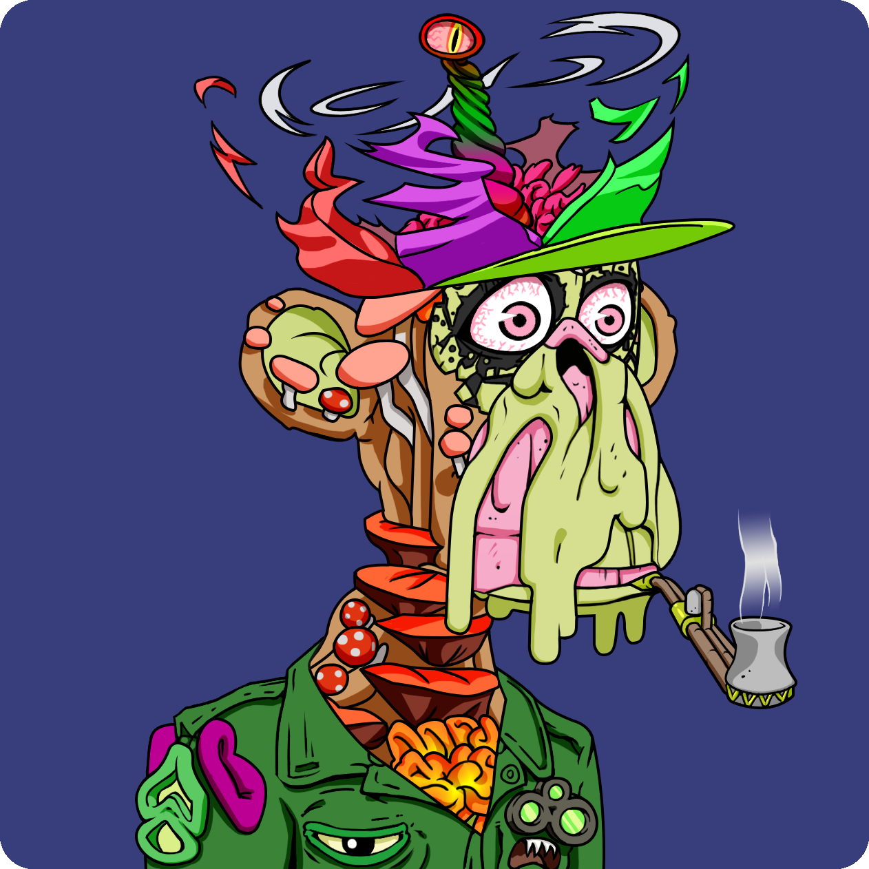 Yuga Labs - Mutant Ape Yacht Club - NFT # 9824