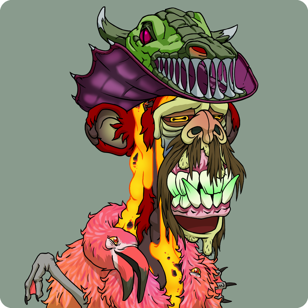 Yuga Labs - Mutant Ape Yacht Club - NFT # 4982