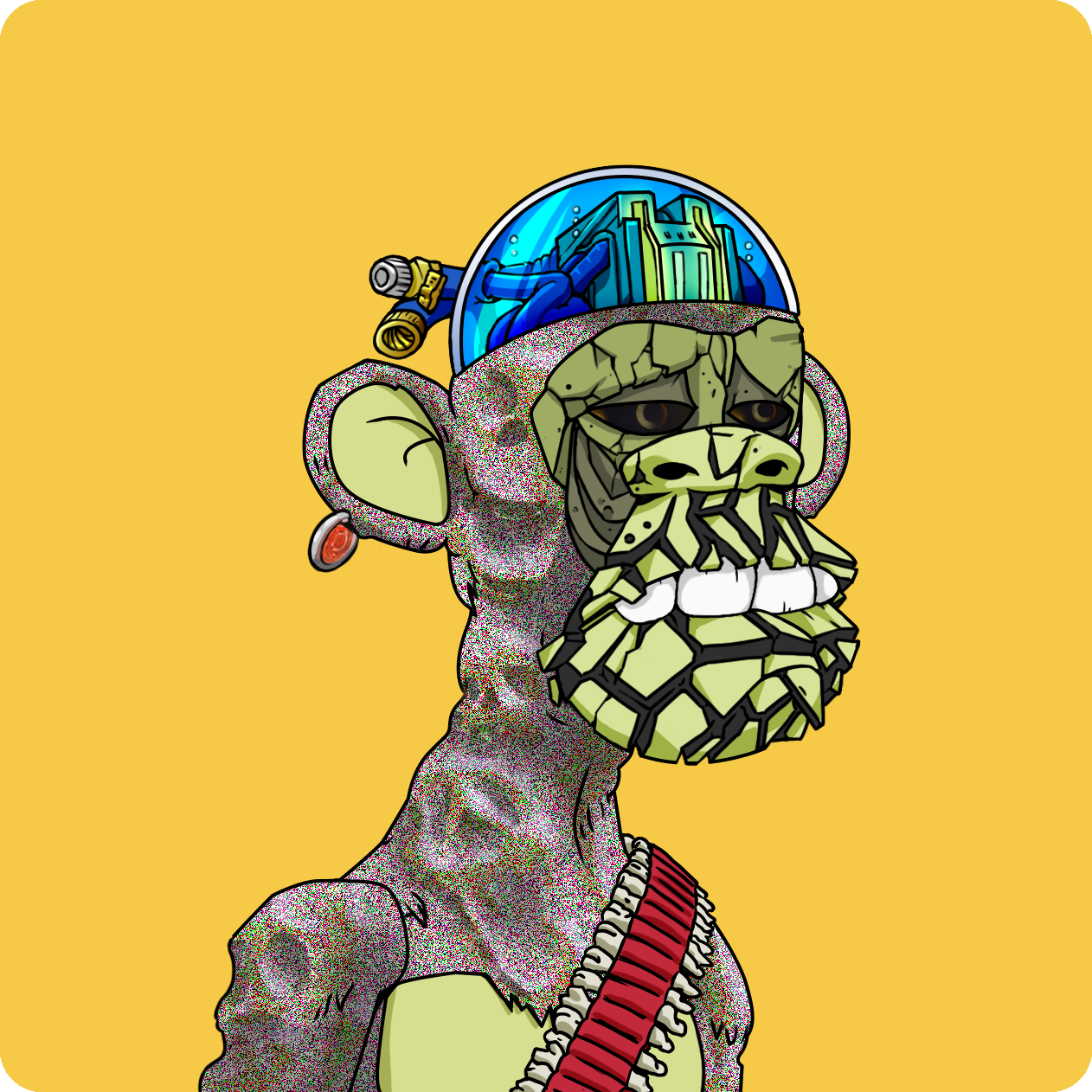 Yuga Labs - Mutant Ape Yacht Club - NFT # 16744