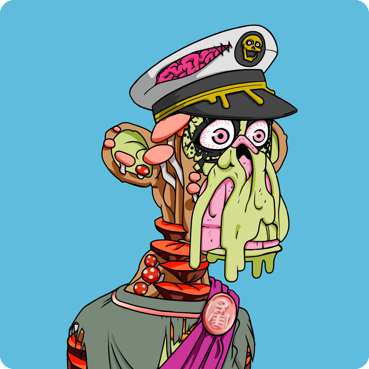 Yuga Labs - Mutant Ape Yacht Club - NFT # 19668