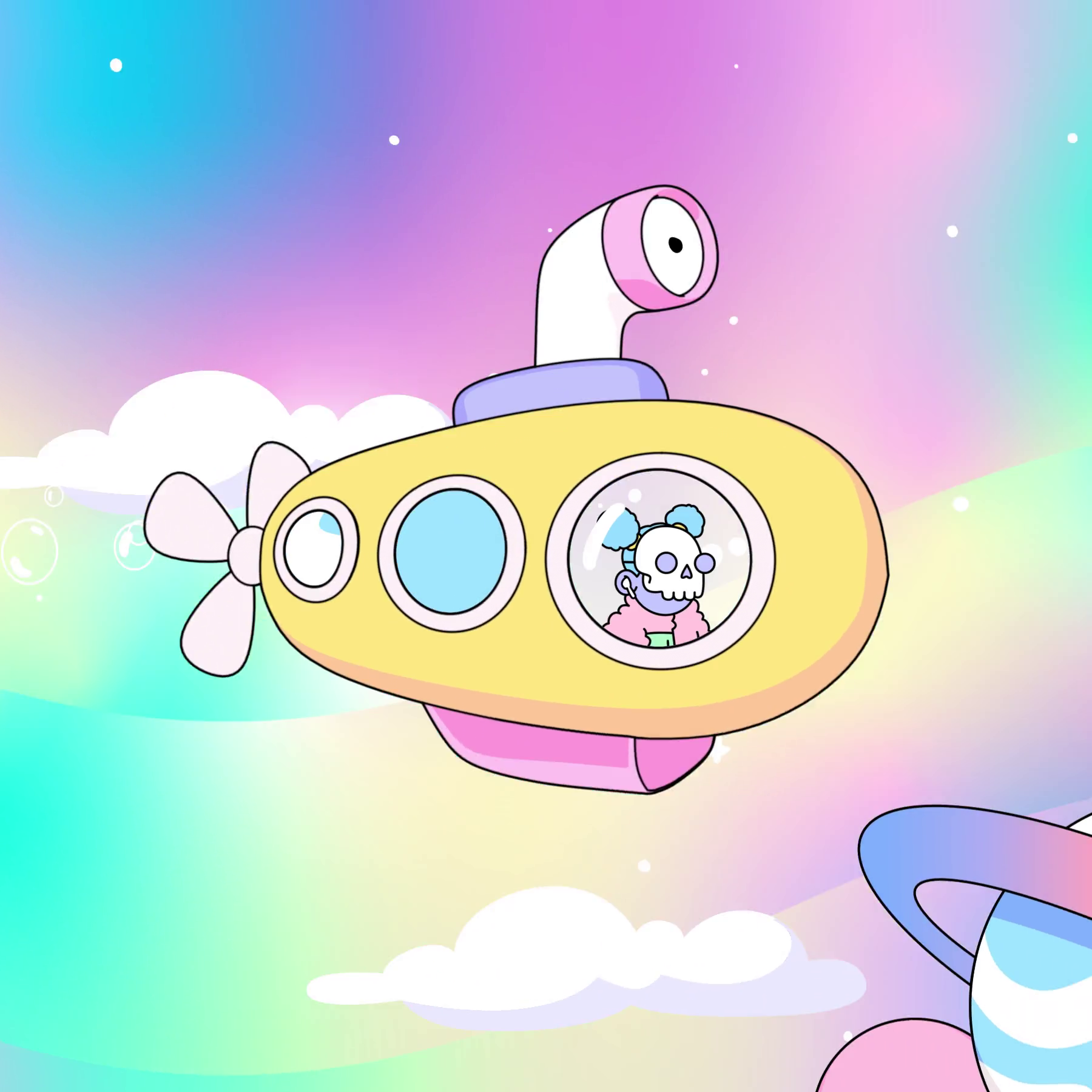 The Doodles Founders - Space Doodles - Space Doodle #50 - NFT # 50