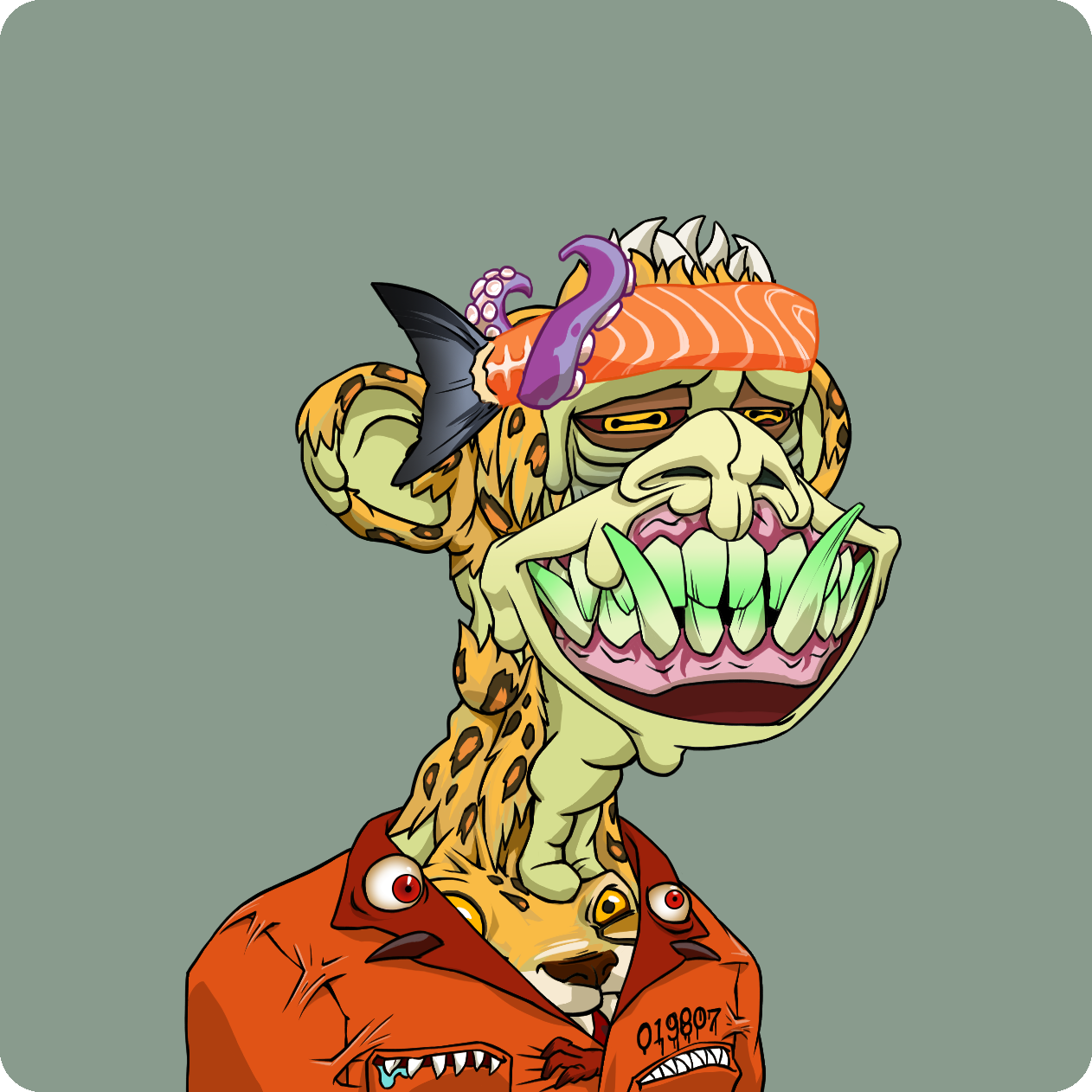 Yuga Labs - Mutant Ape Yacht Club - NFT # 4951