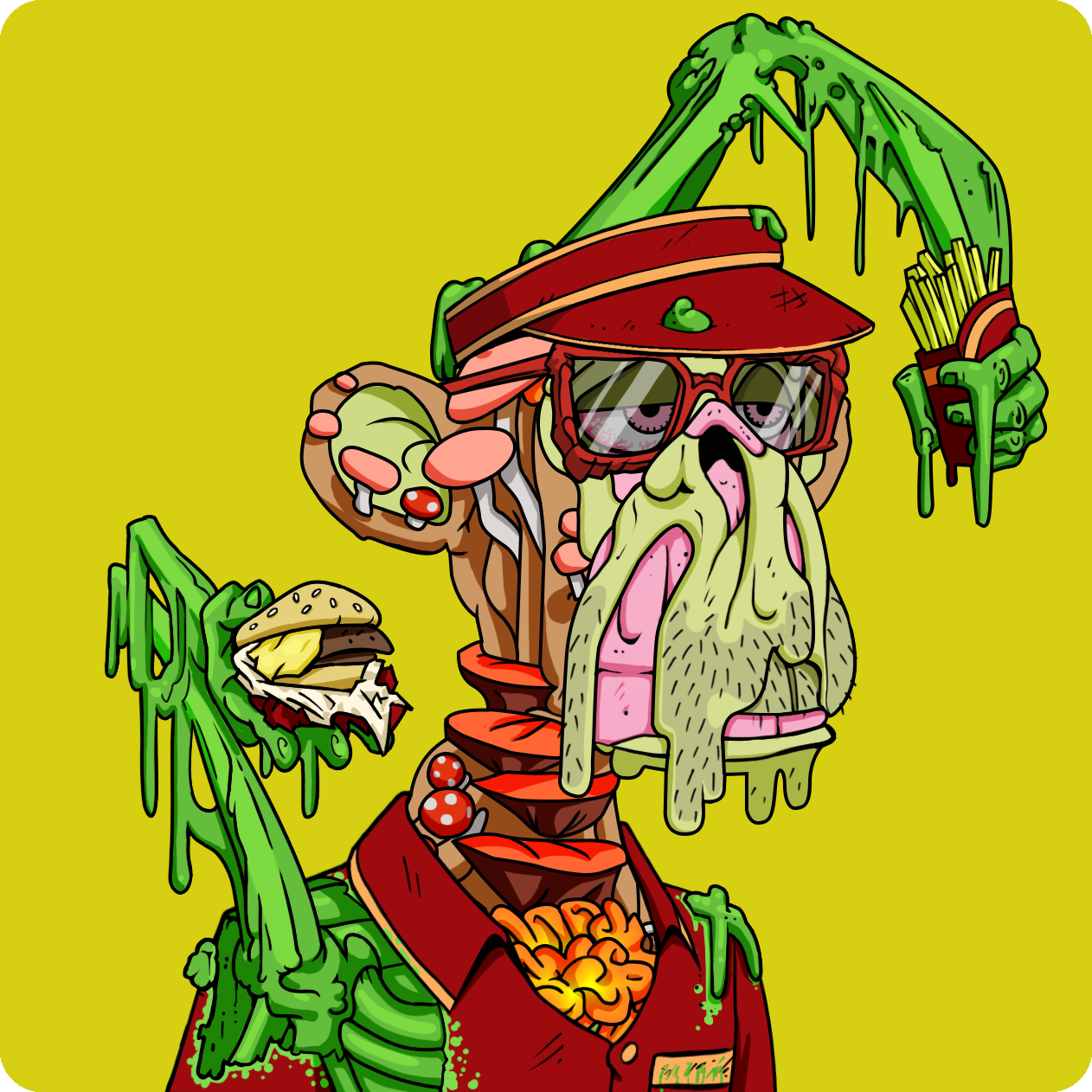 Yuga Labs - Mutant Ape Yacht Club - NFT # 9112