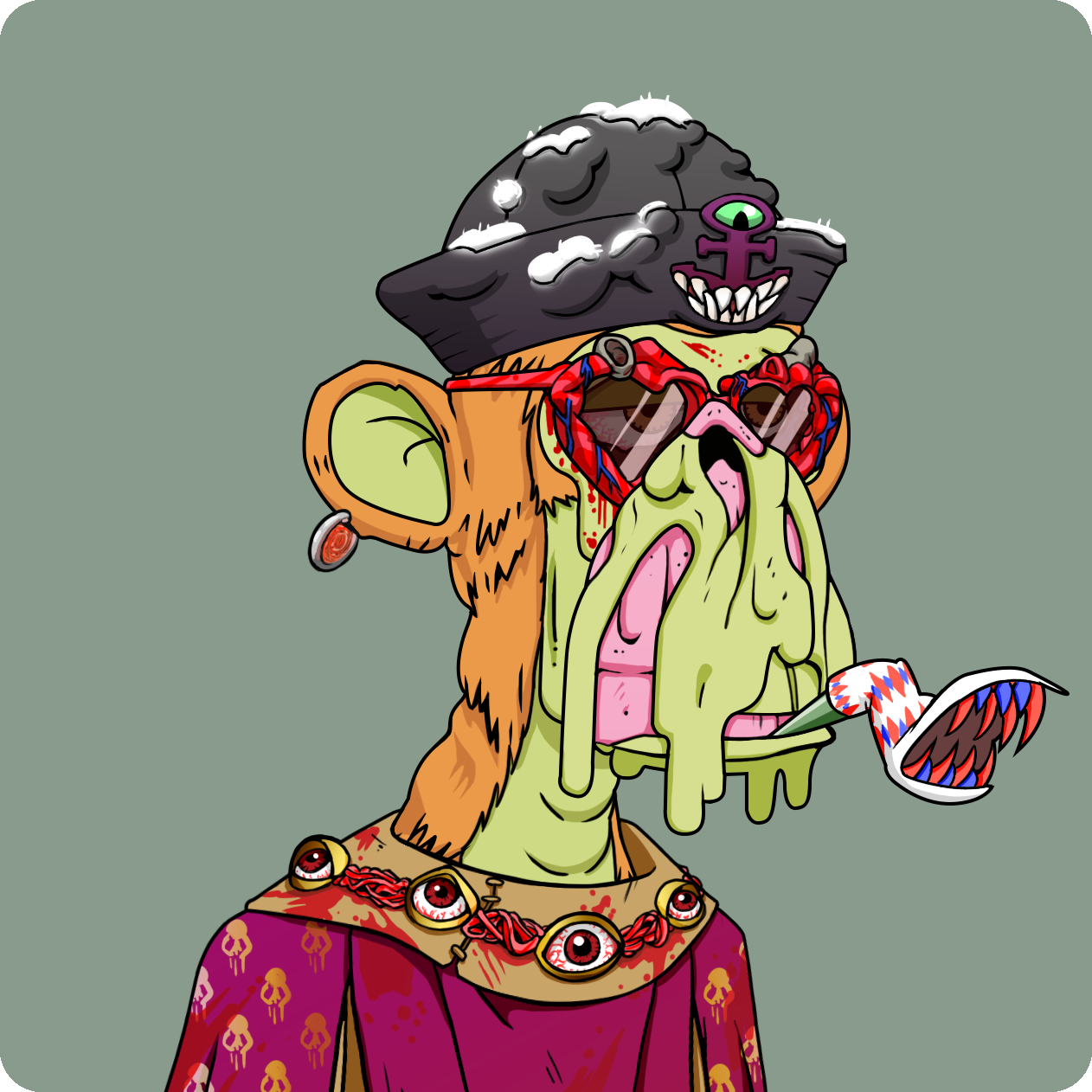 Yuga Labs - Mutant Ape Yacht Club - NFT # 2619