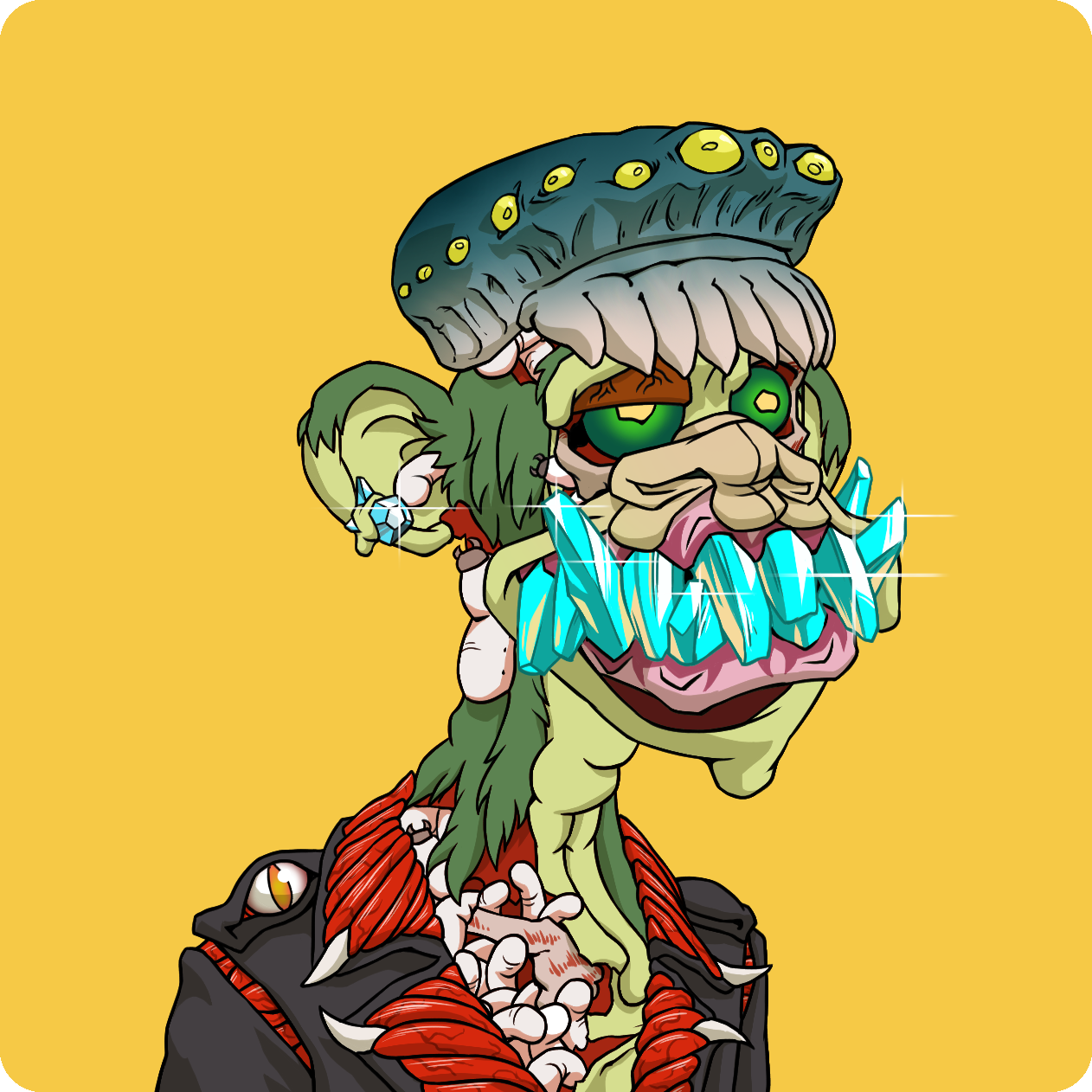 Yuga Labs - Mutant Ape Yacht Club - NFT # 16019