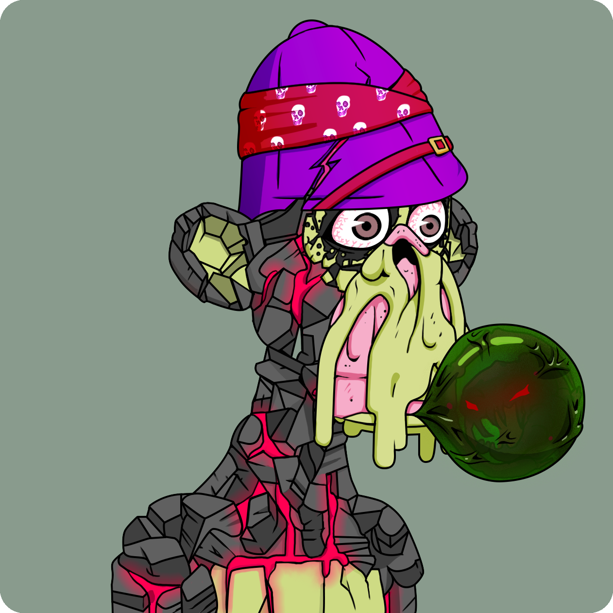 Yuga Labs - Mutant Ape Yacht Club - NFT # 1421