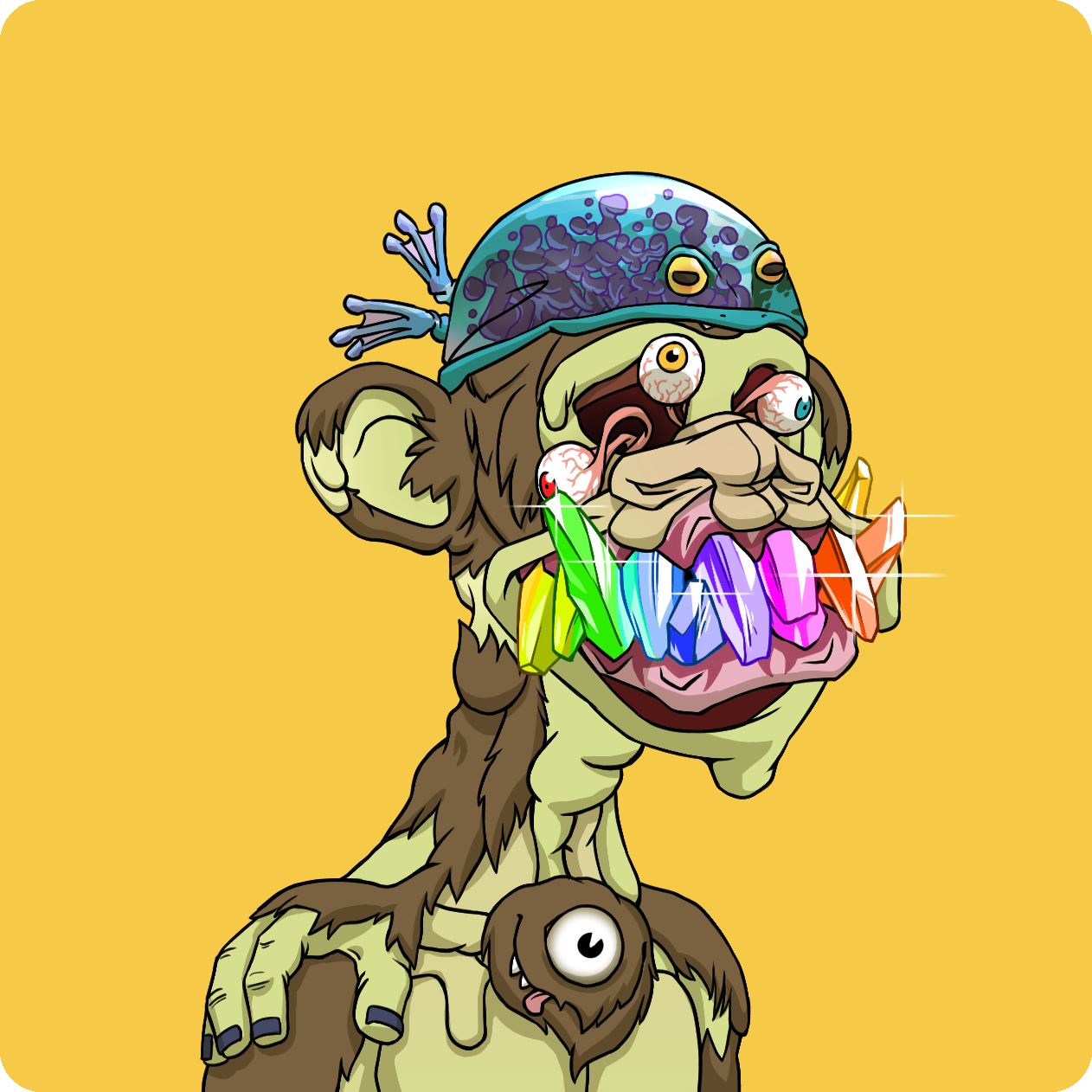 Yuga Labs - Mutant Ape Yacht Club - NFT # 4832