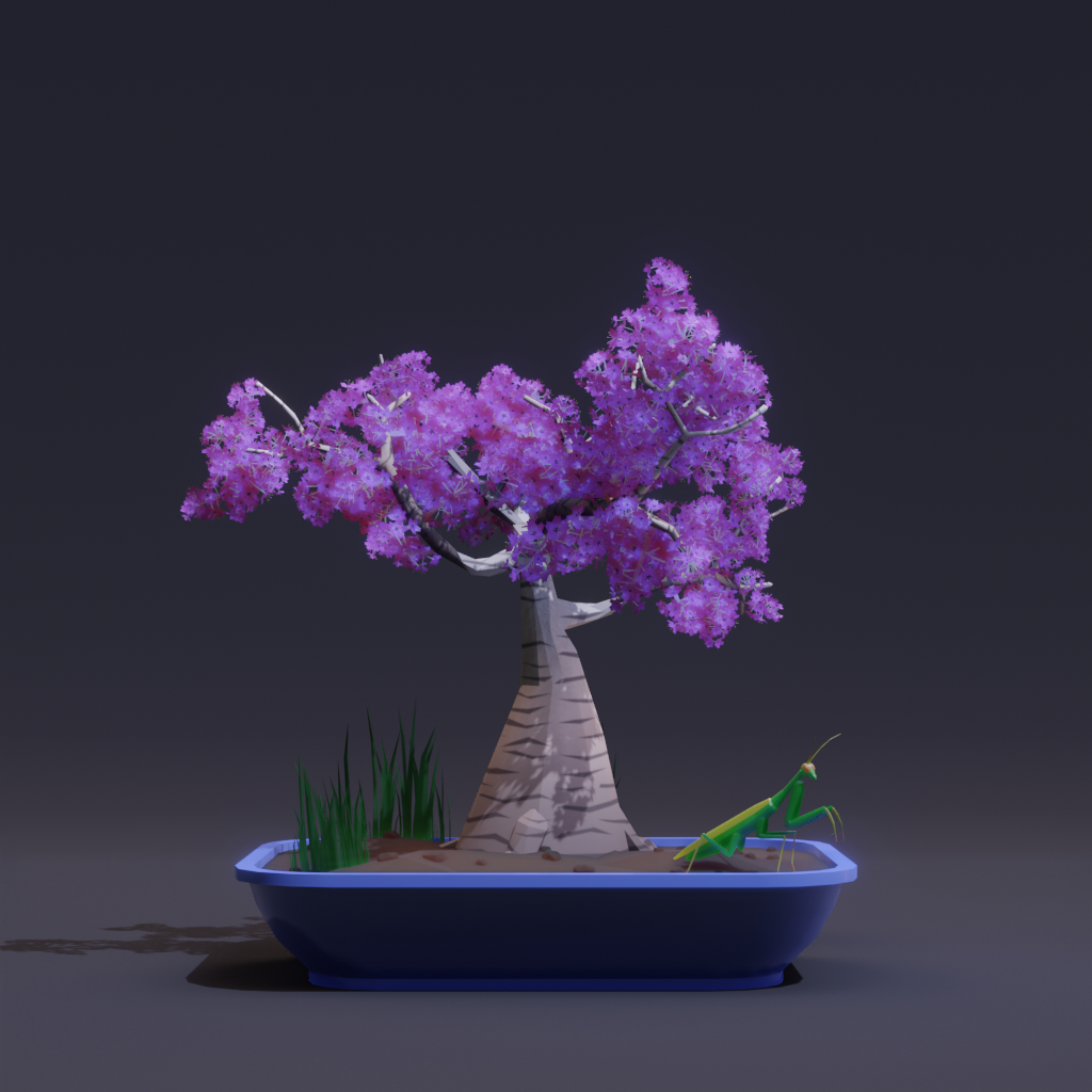 ZENFT Garden Society - Bonsai - Bonsai #8491 - NFT # 8491