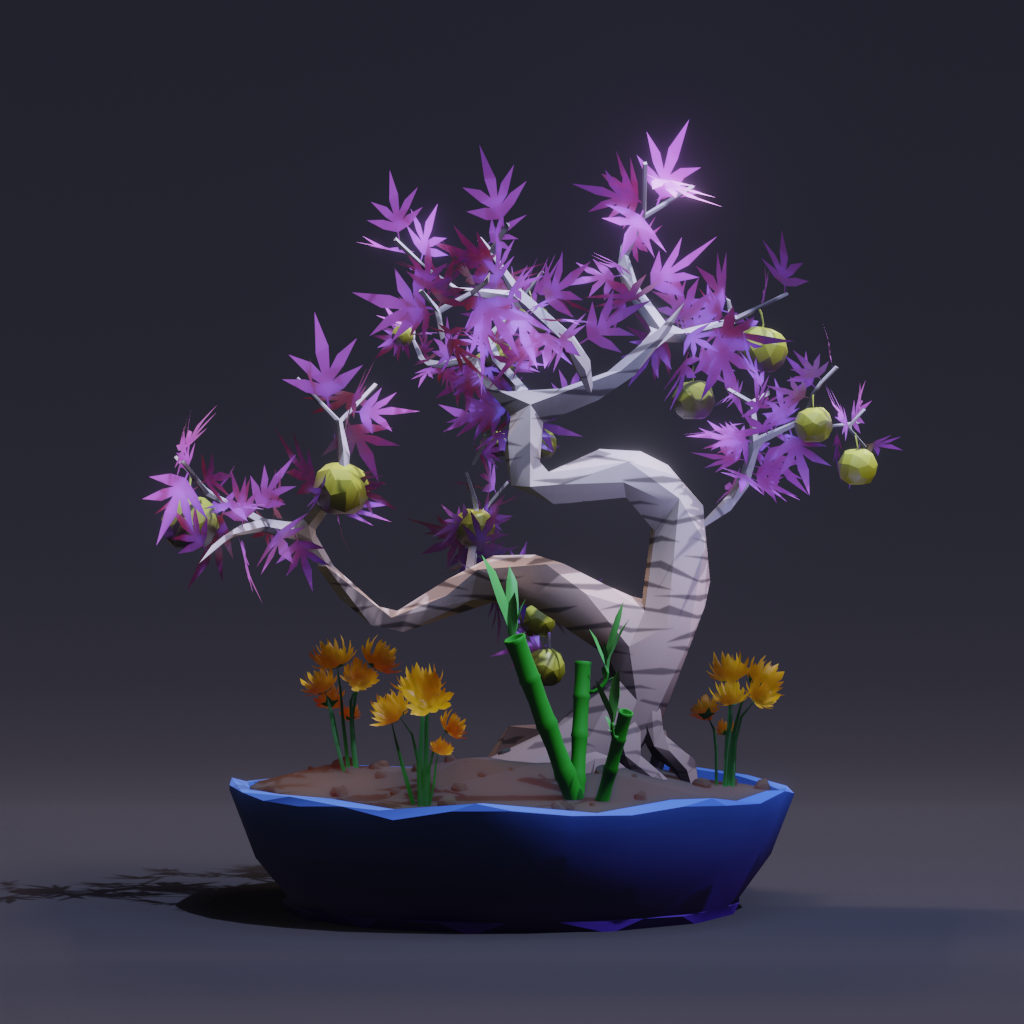 ZENFT Garden Society - Bonsai - Bonsai #8844 - NFT # 8844